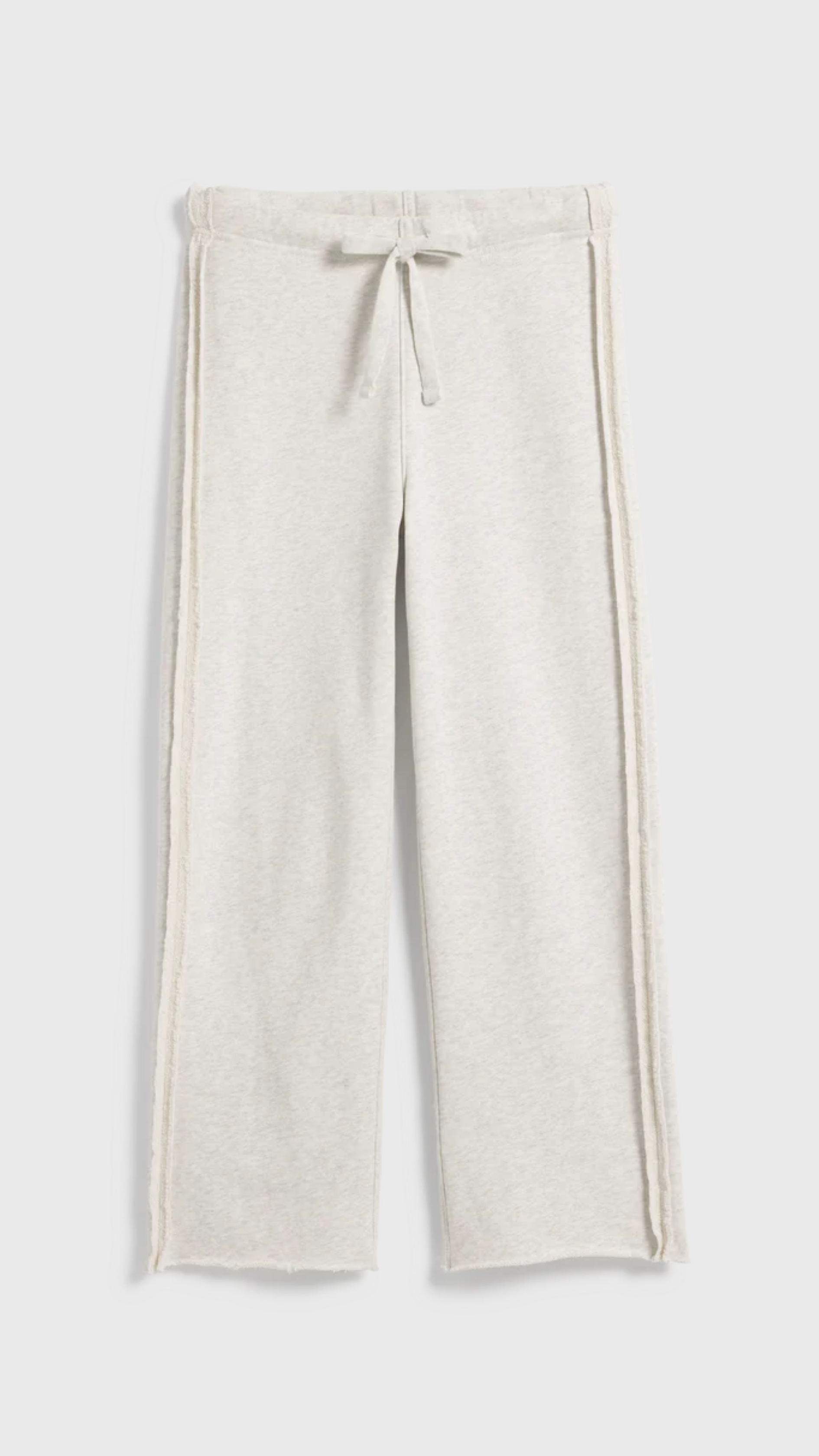 Frank & Eileen Bella Full Sweatpant in Heather White Melange