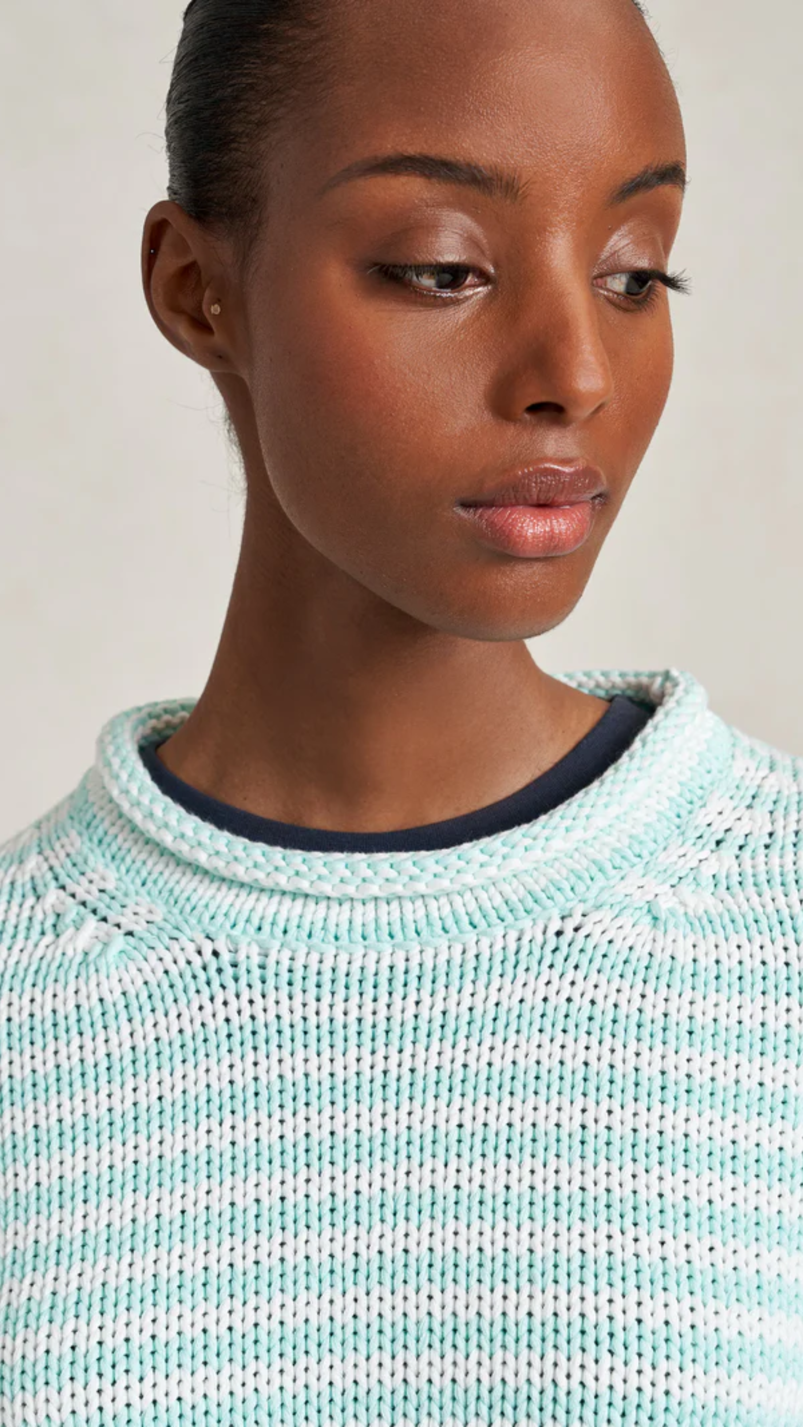 La Ligne Fine Stripe Mini Marina Sweater