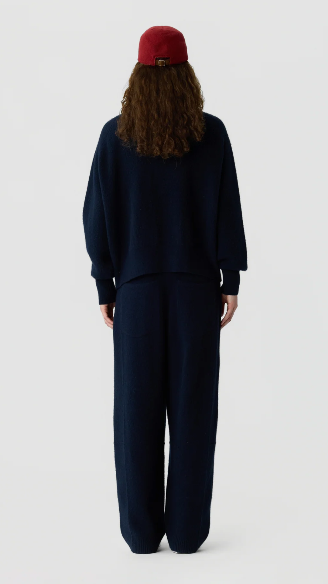 Guest In Residence Felted Zip Jacket in Midnight