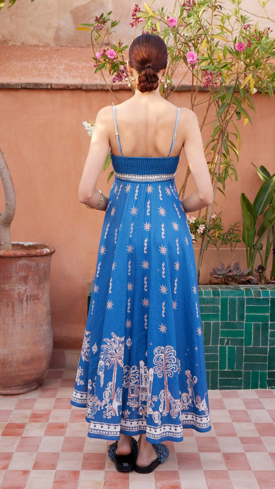 Alemais Acacia Sundress in Blue