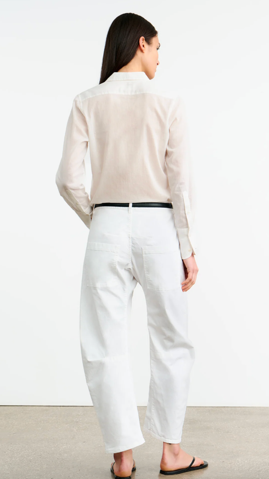 Nili Lotan Shon Pant in White