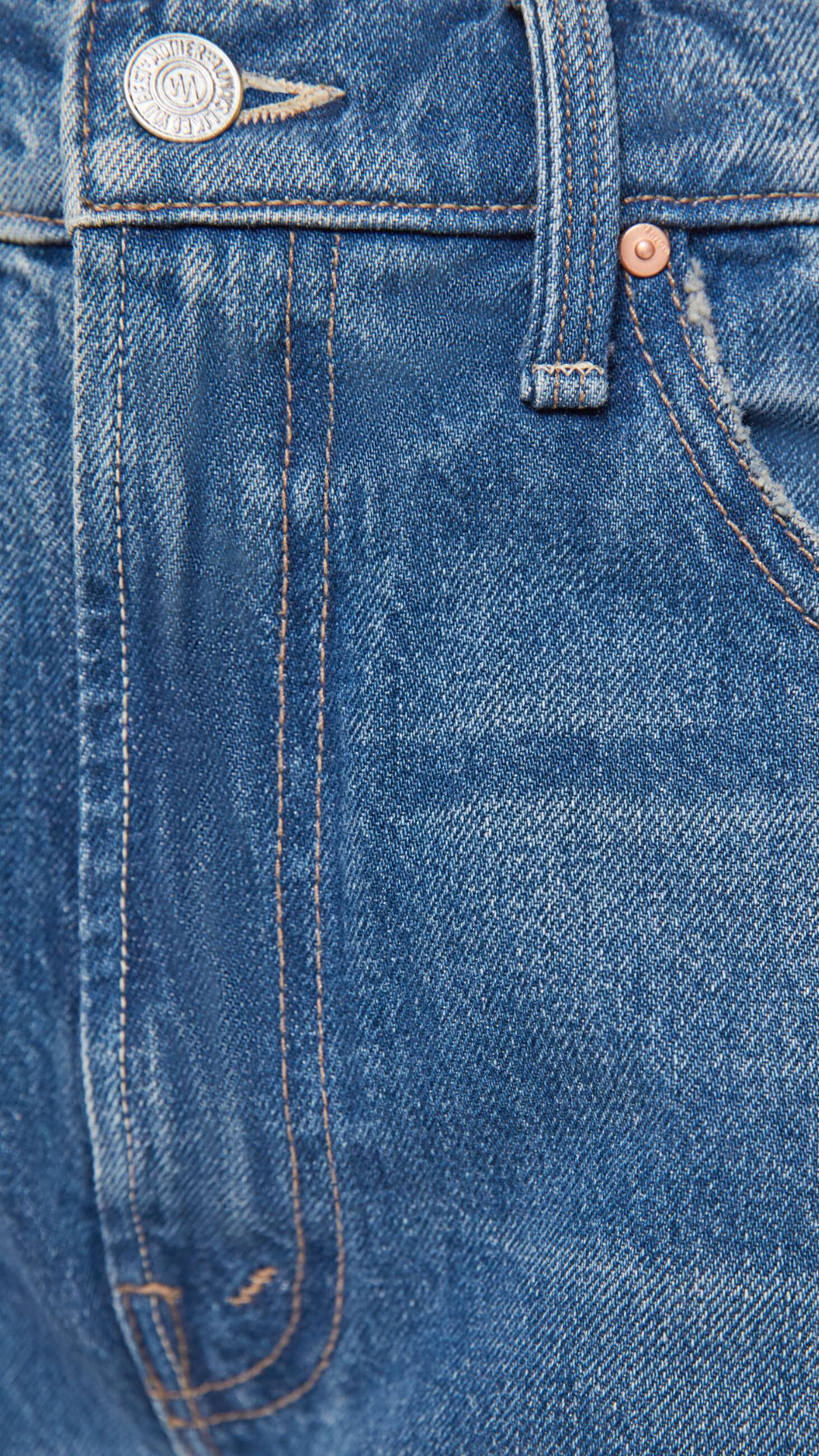 Mother The Rabbit Hole Ankle Jean in Remember When