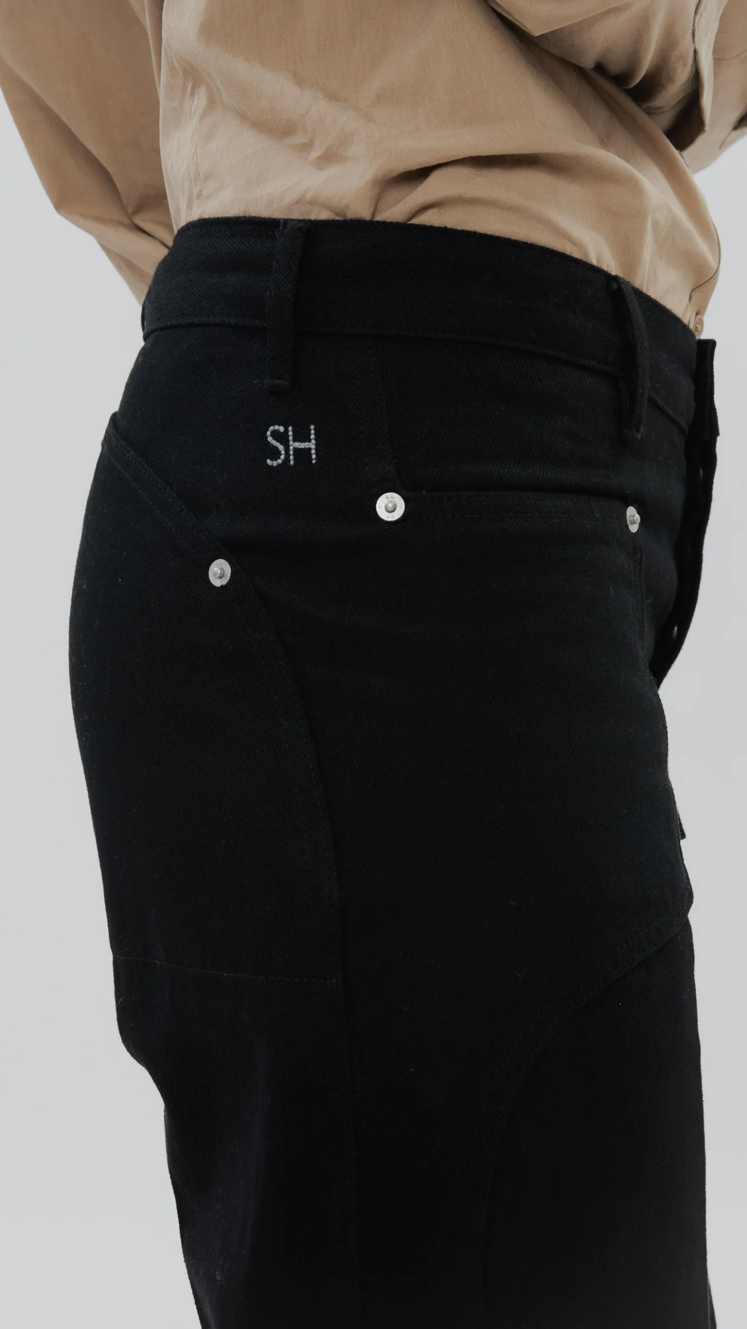 Still Here Supply Jean in Black