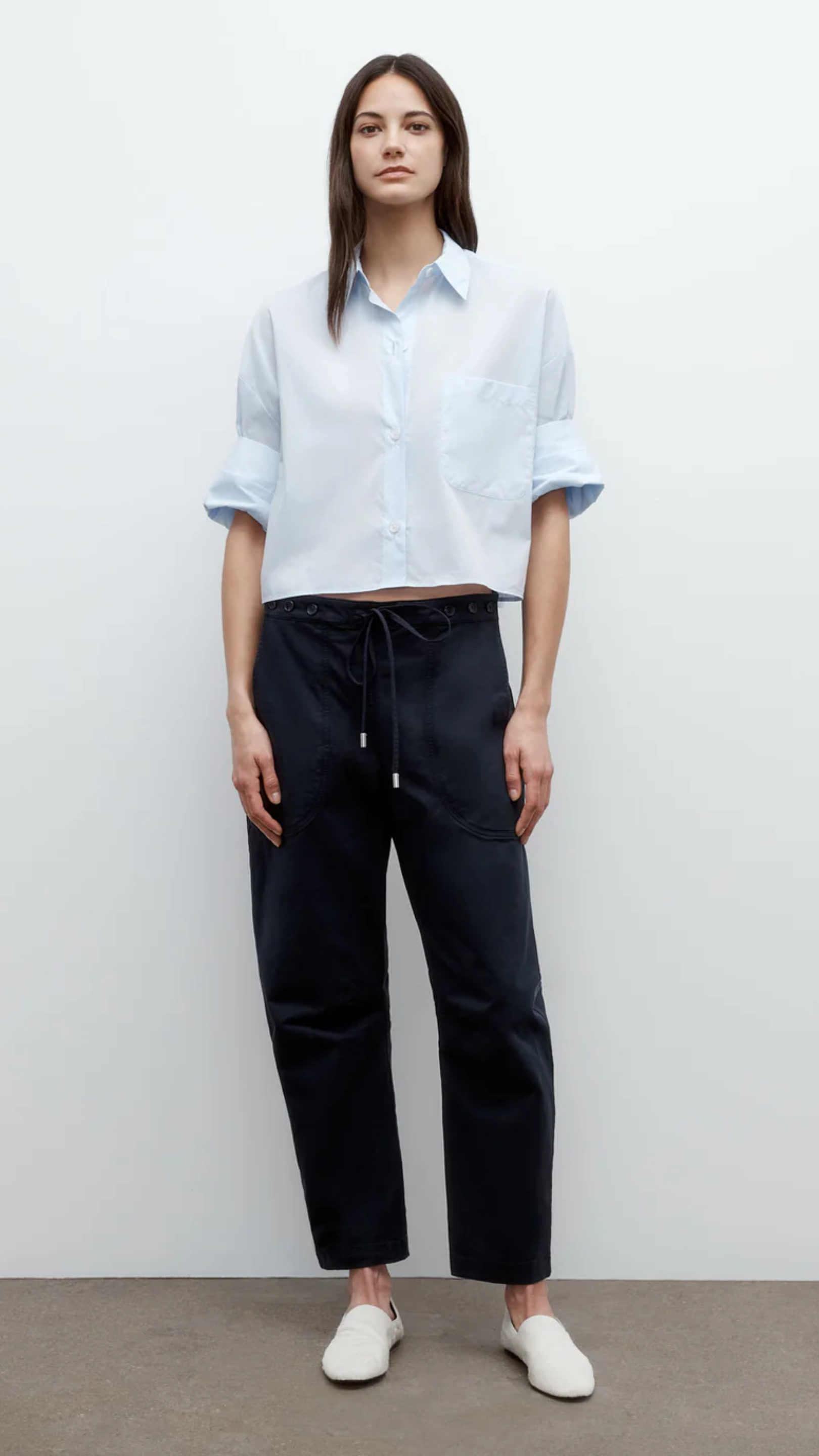 TWP Jetties Beach Pant in Midnight