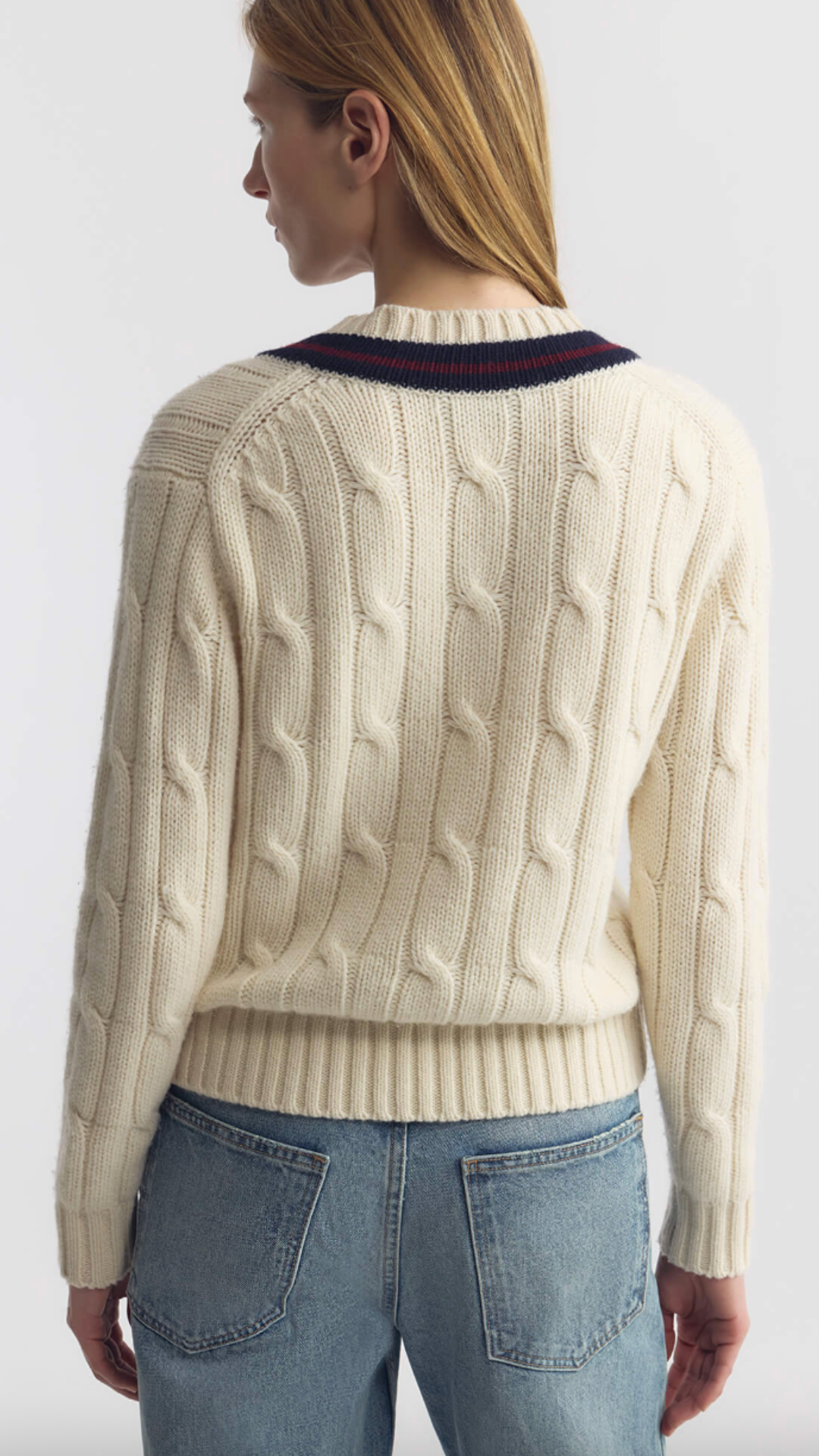 Nili Lotan Fabiana Sweater in Ivory