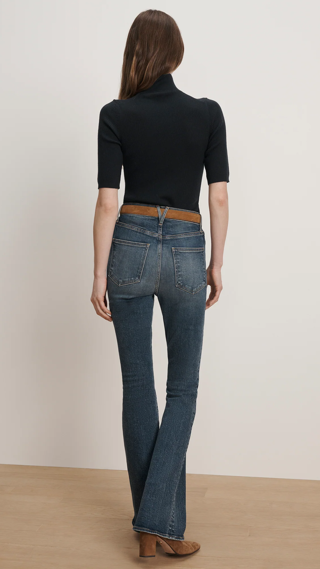 Veronica Beard Alastair Merino Wool Pullover in Navy