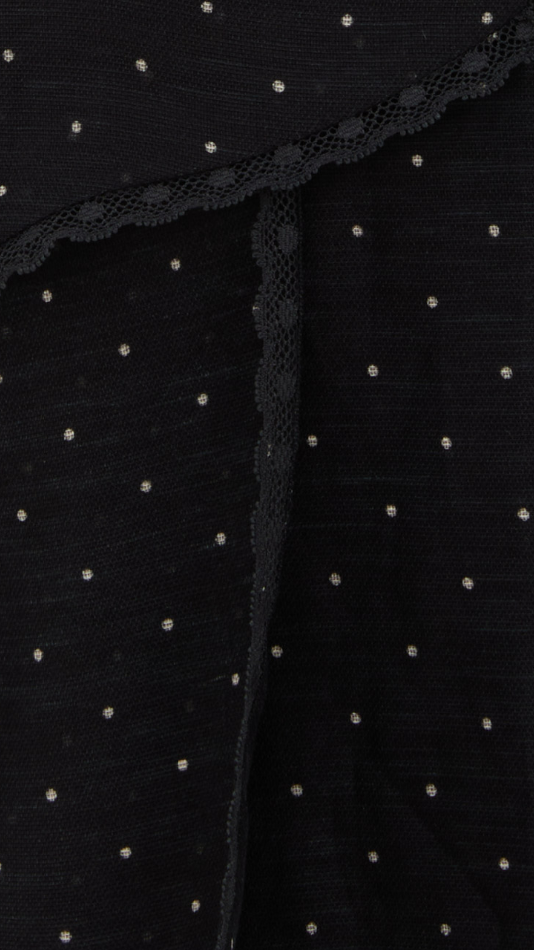 Zimmermann Dream Pussybow Mini Dress in Black Dot