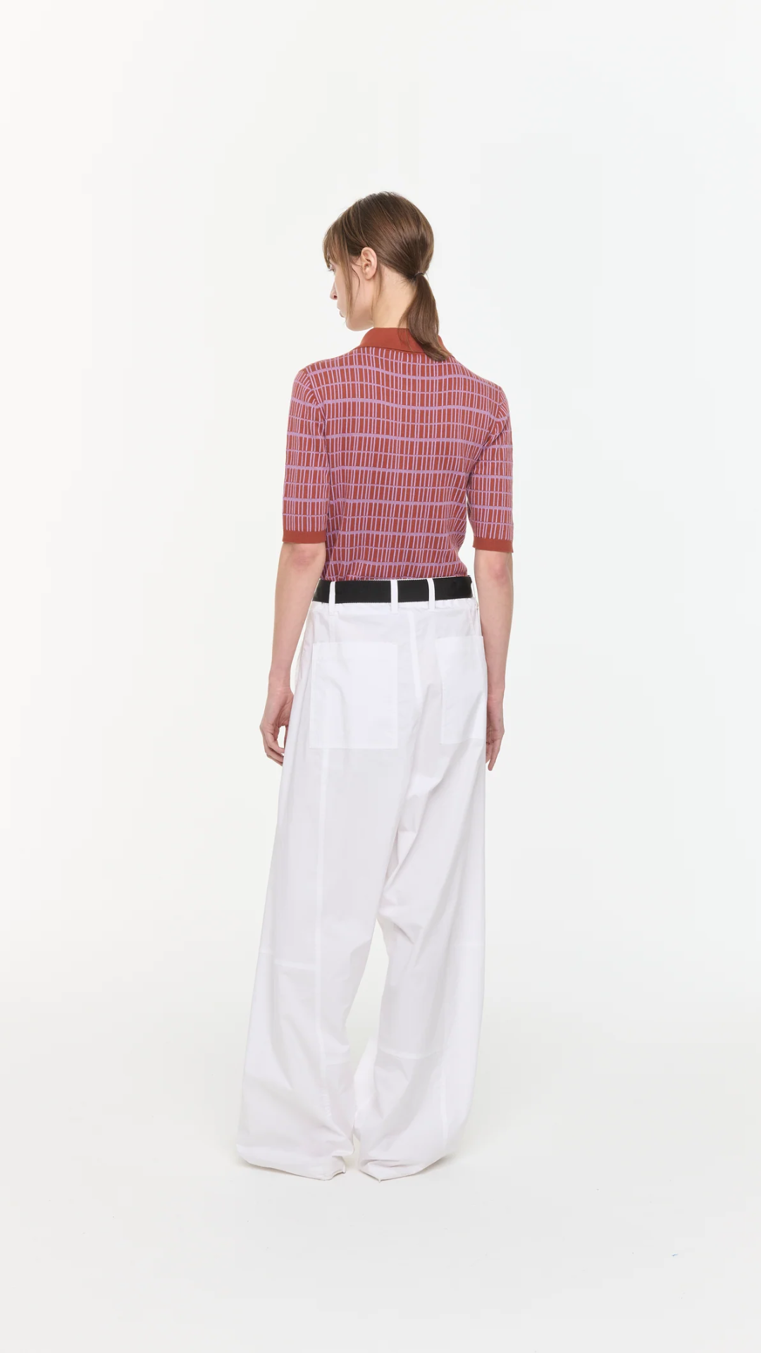 Plan C Trousers in White