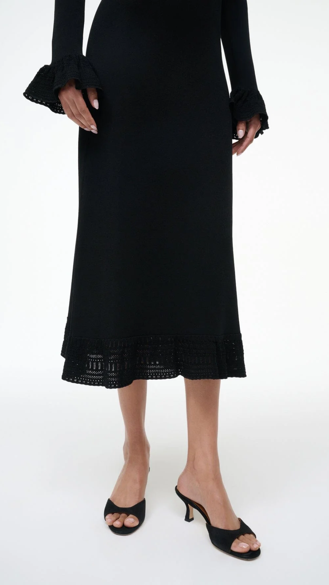 Staud Shelley Dress in Black