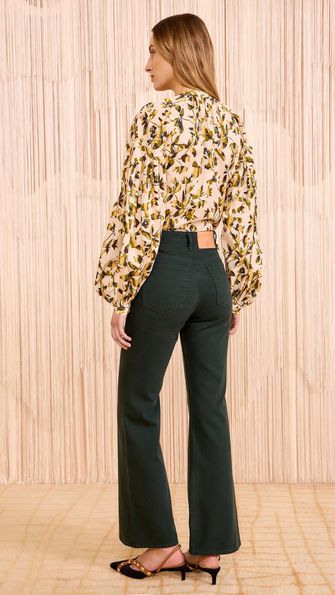 Ulla Johnson The Lou High Rise Jean in Hunter