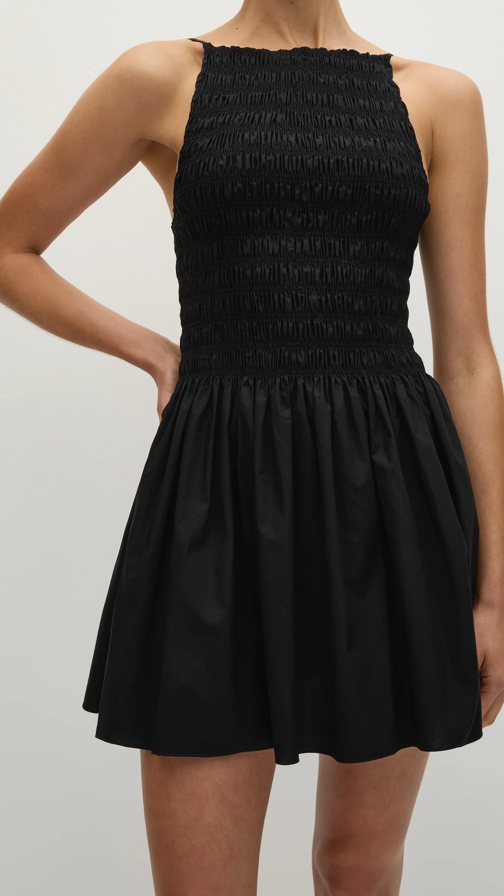 Faithfull Myah Mini Dress in Black