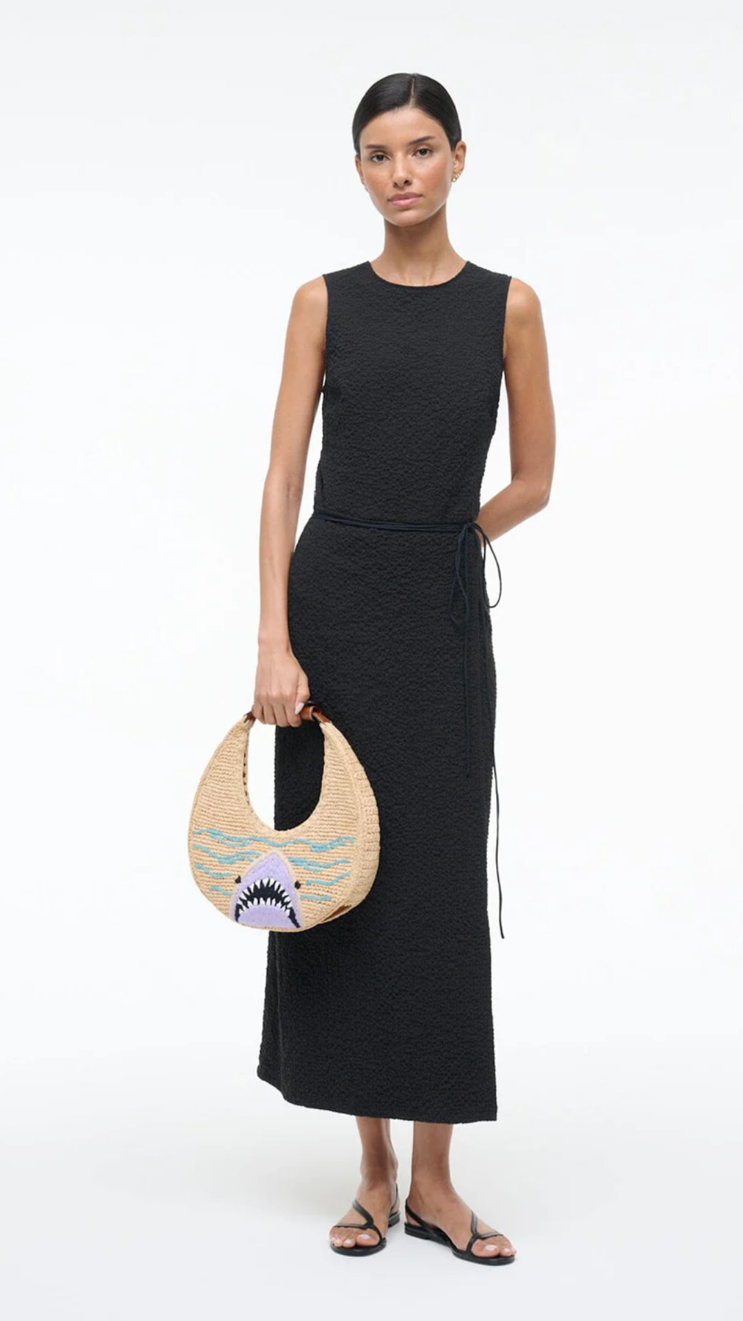 Staud Nema Dress in Black