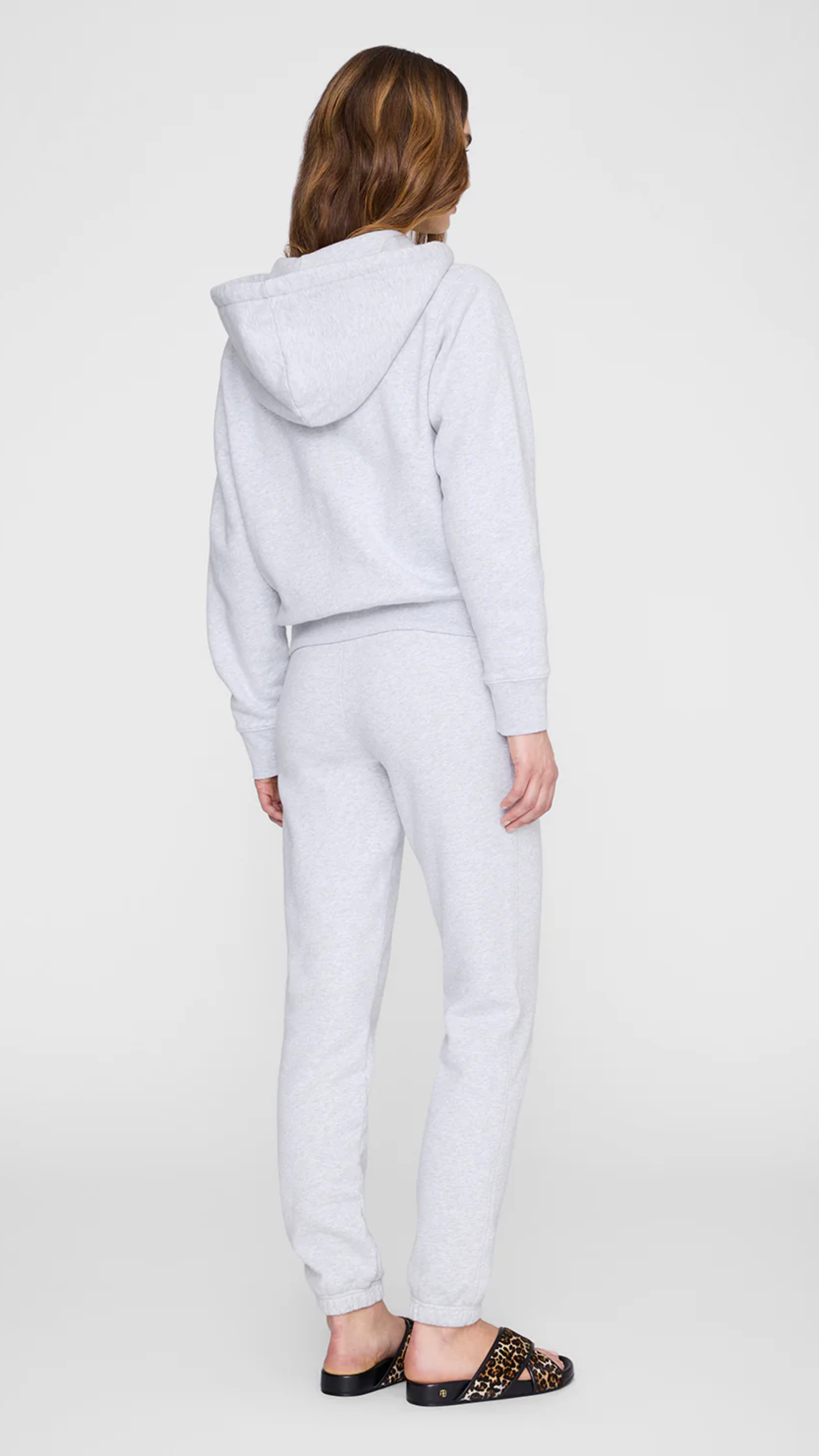 Anine Bing Stephen Jogger Bing in Grey Melange