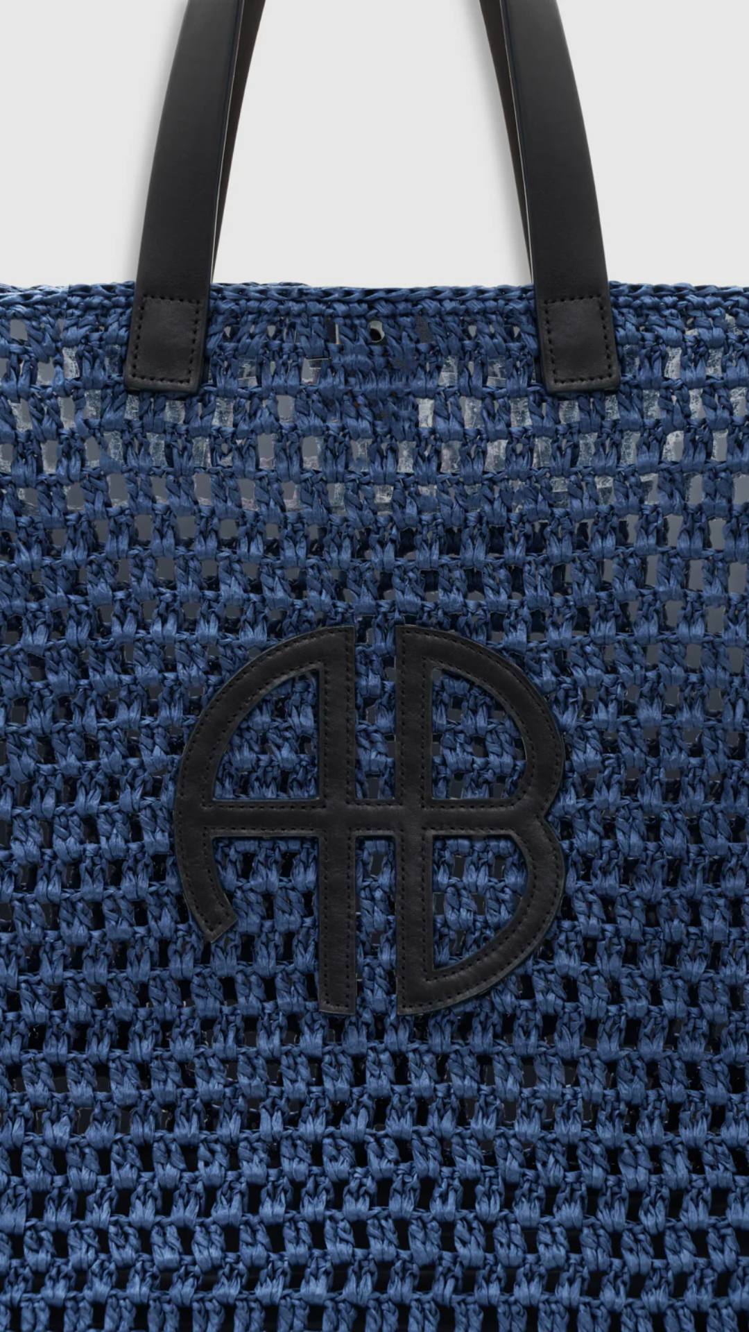 Anine Bing Large Rio Tote in Blue