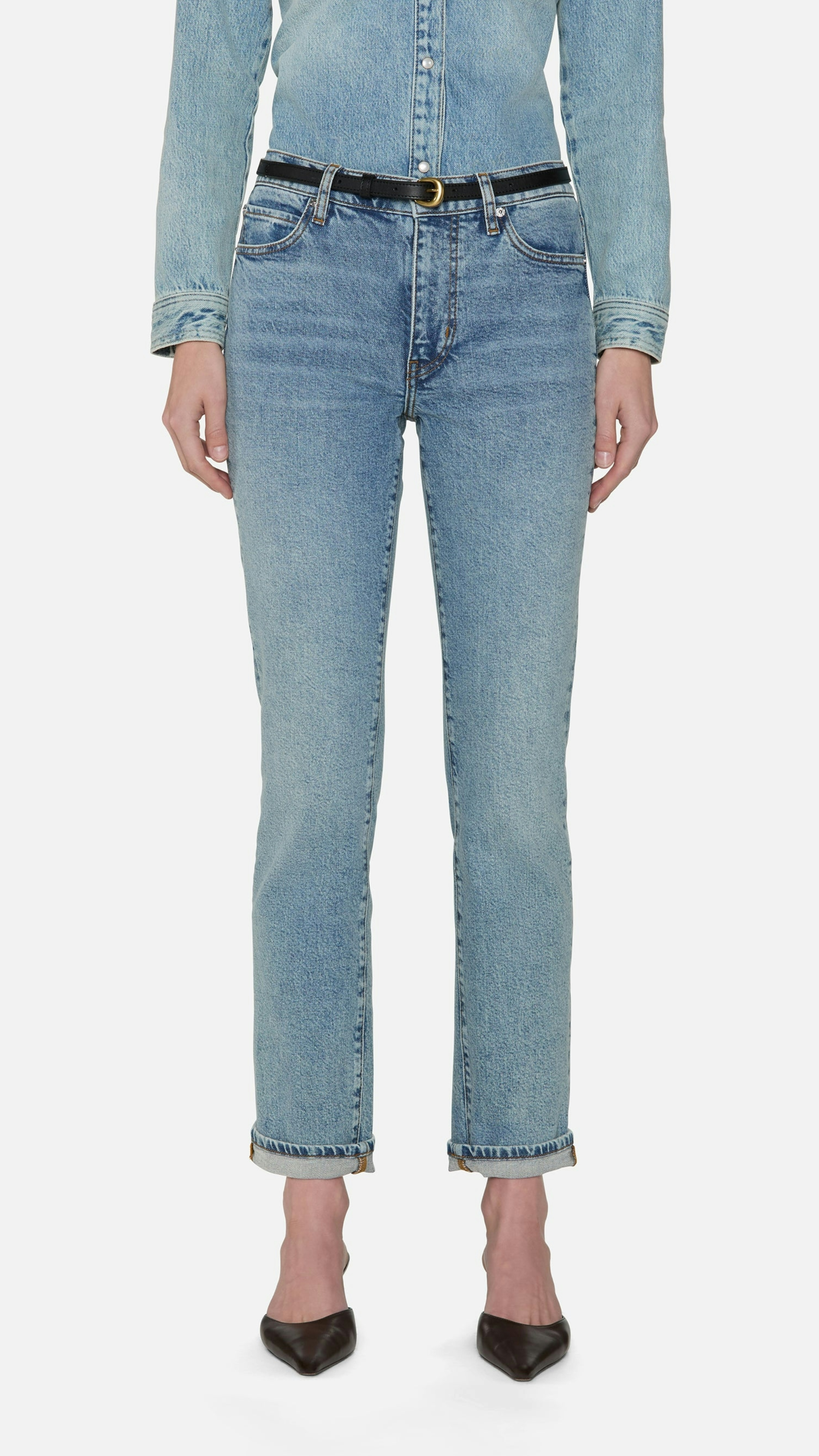 Frame The Borrowed Jean in Ricochet