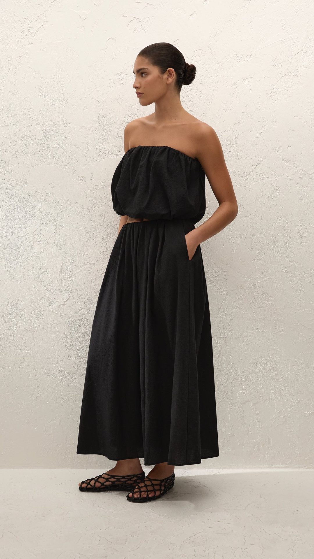 Faithfull Camila Top in Black
