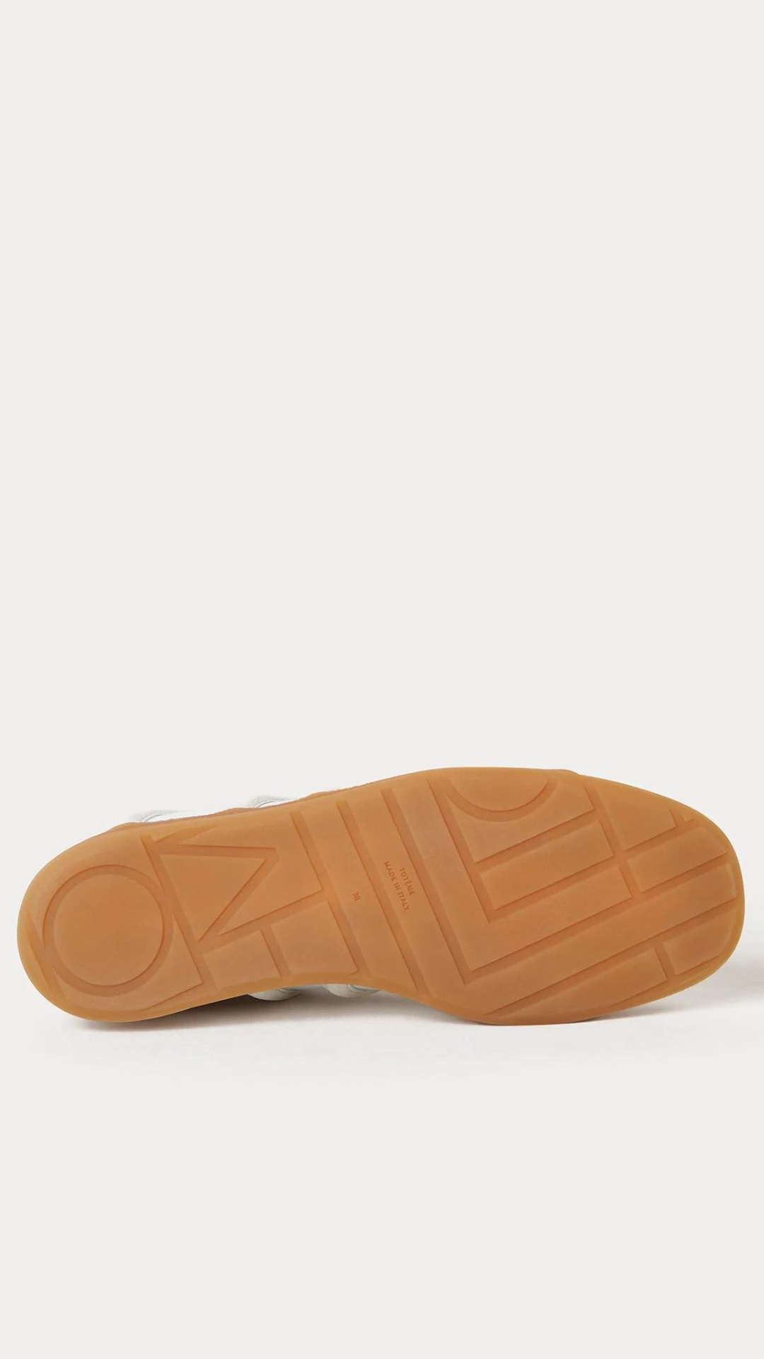 Toteme Leather Monogram Sneaker