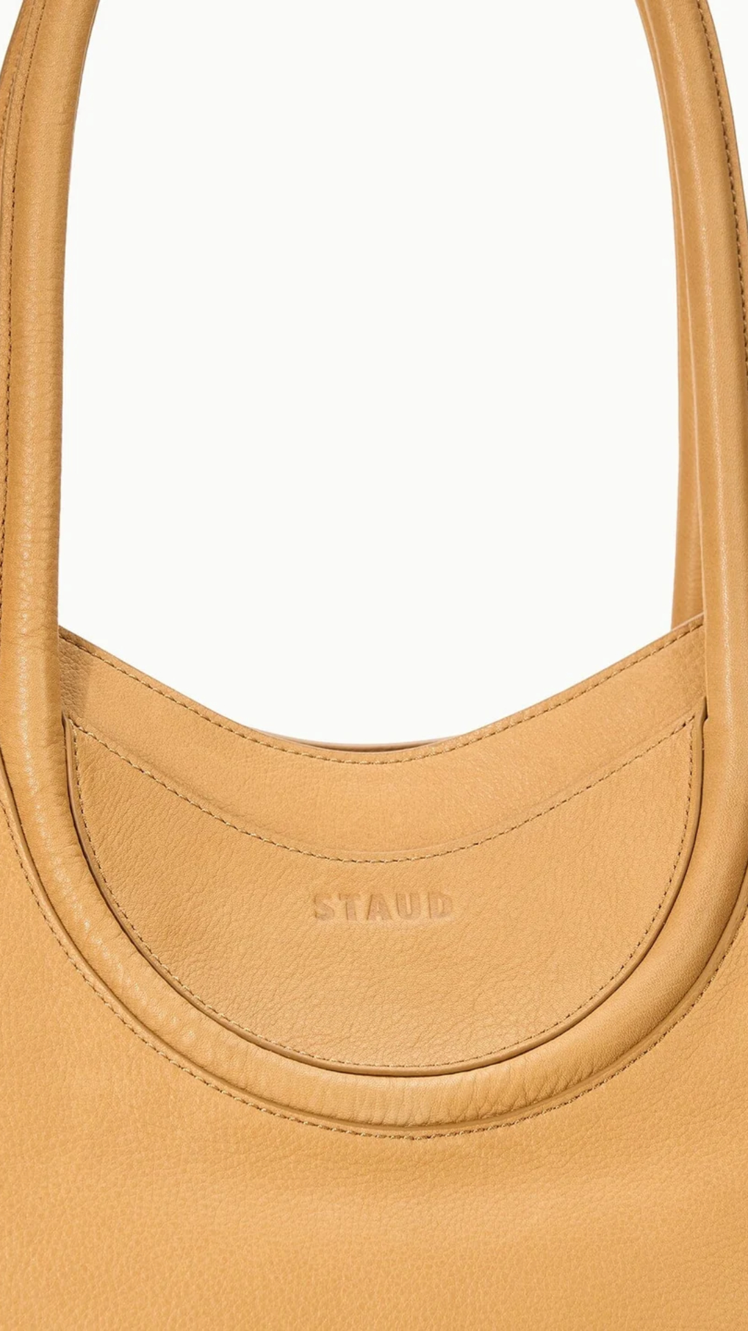 Staud Maude North-South Tote in Cashew
