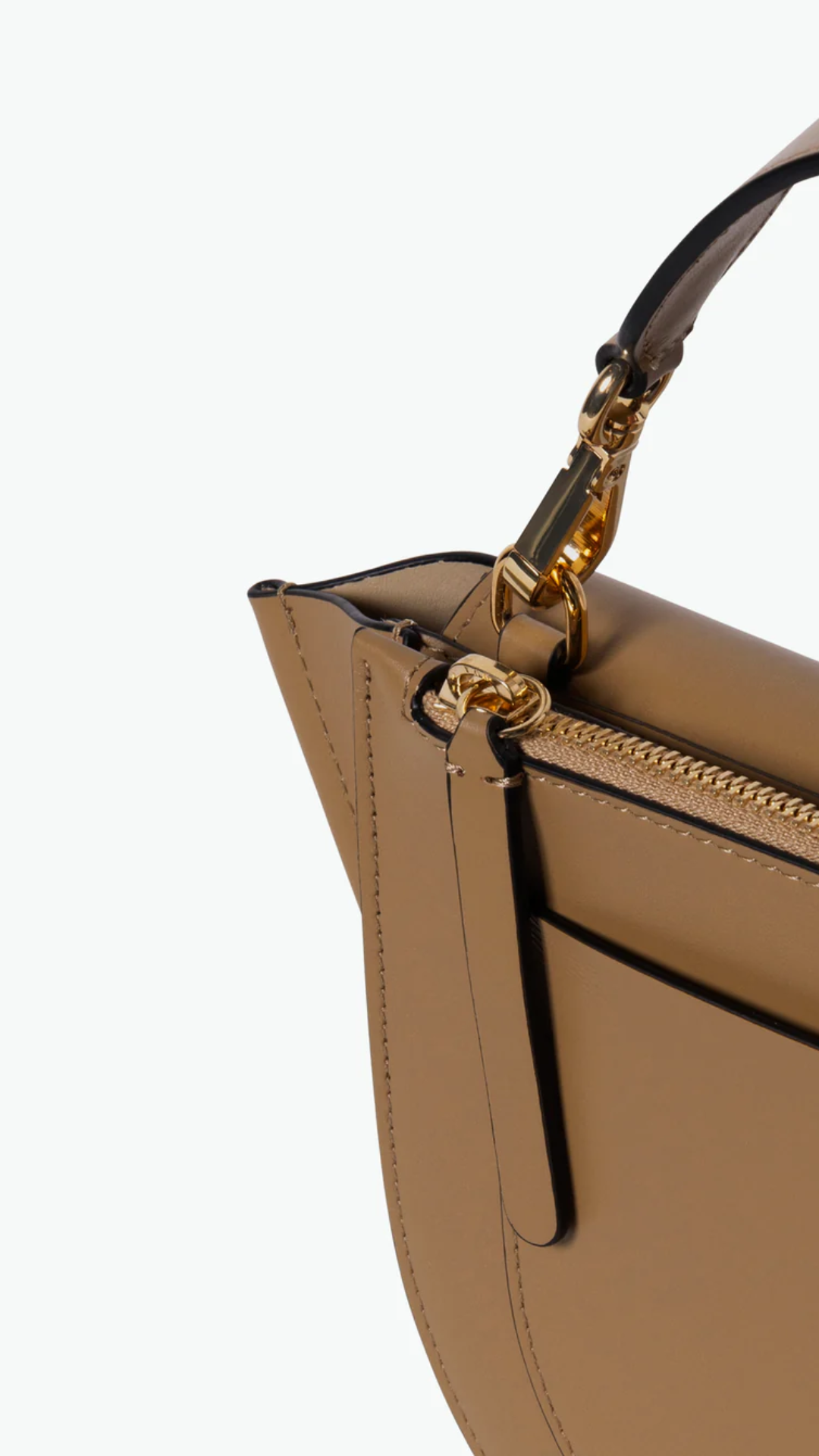 Wandler Hortensia Mini Bag in Gingerbread