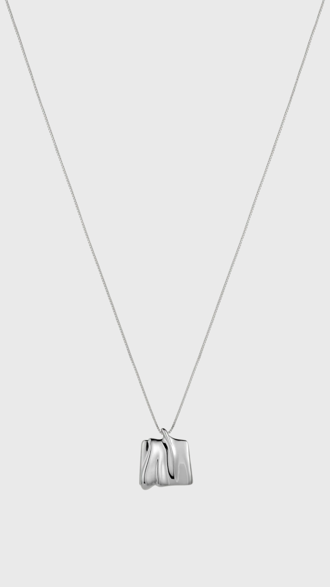 Jenny Bird Sundra Pendant Necklace in Silver