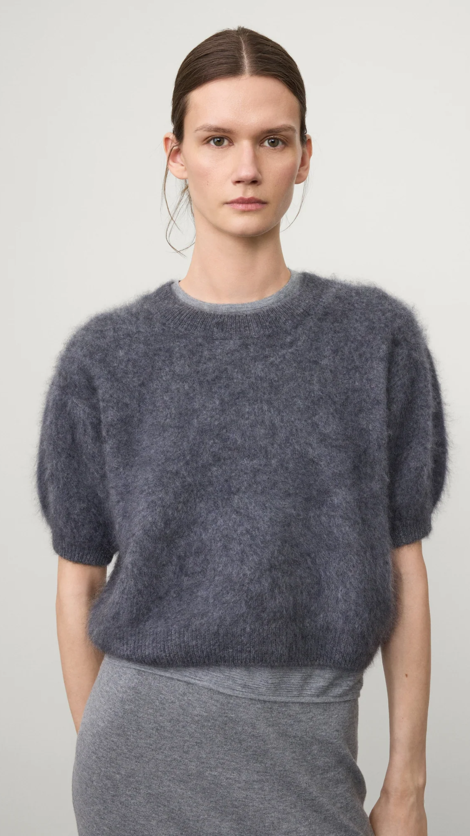 Lisa Yang Juniper Sweater in Graphite