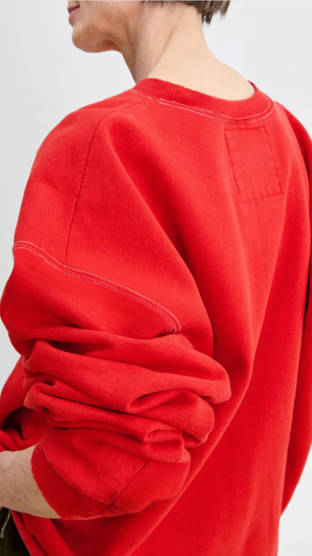 Rachel Comey Fonder Sweatshirt in Cherry