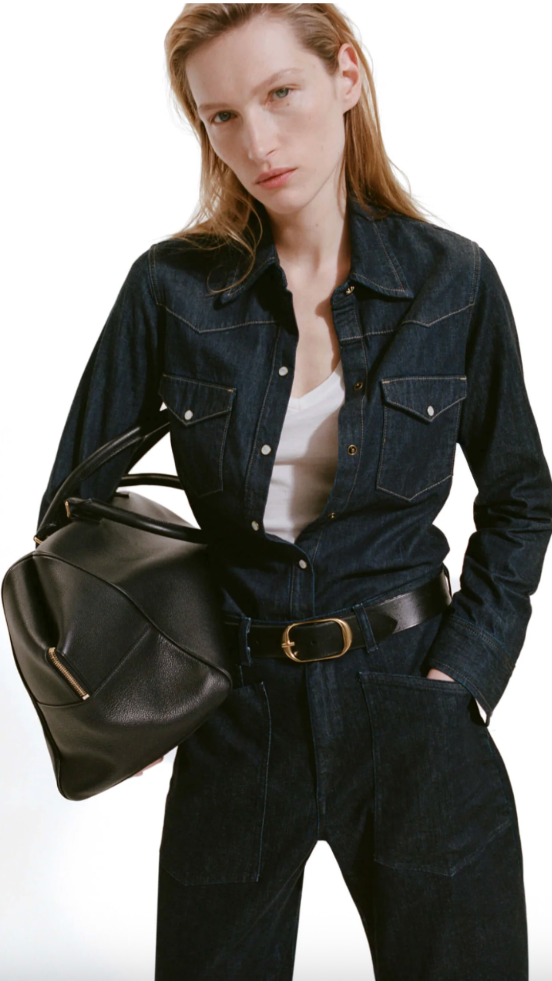 Nili Lotan Shon Jean in Indigo Rinse