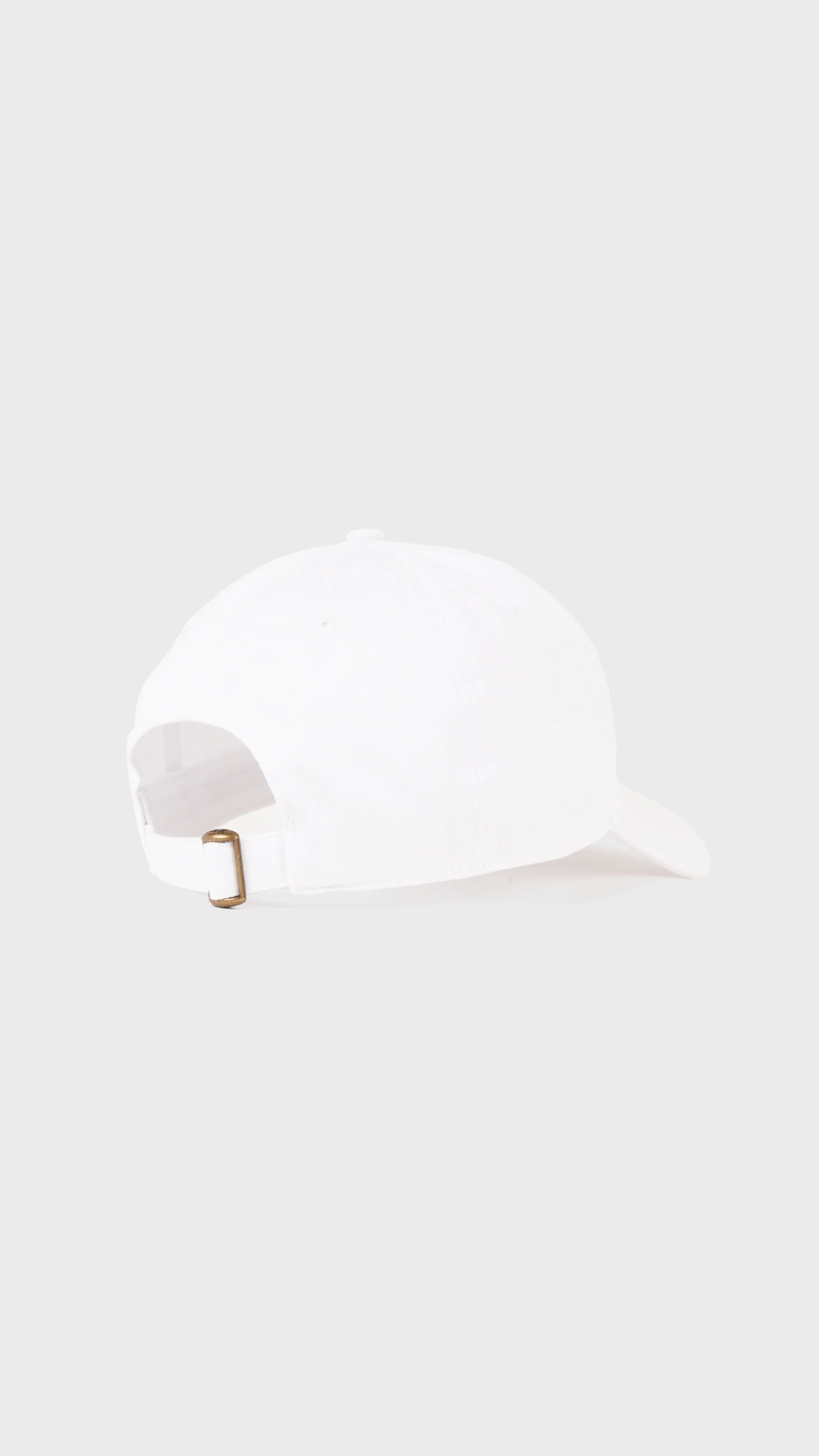Sporty & Rich Modern Hat in White/Navy