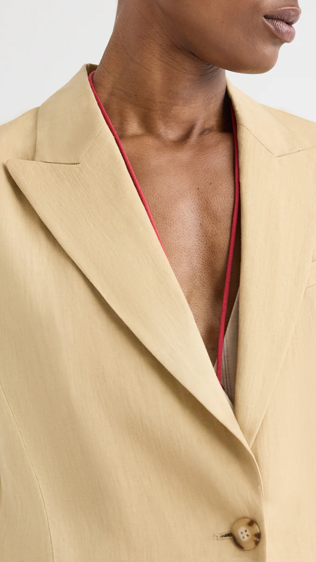TWP Boy Blazer in Candied Ginger