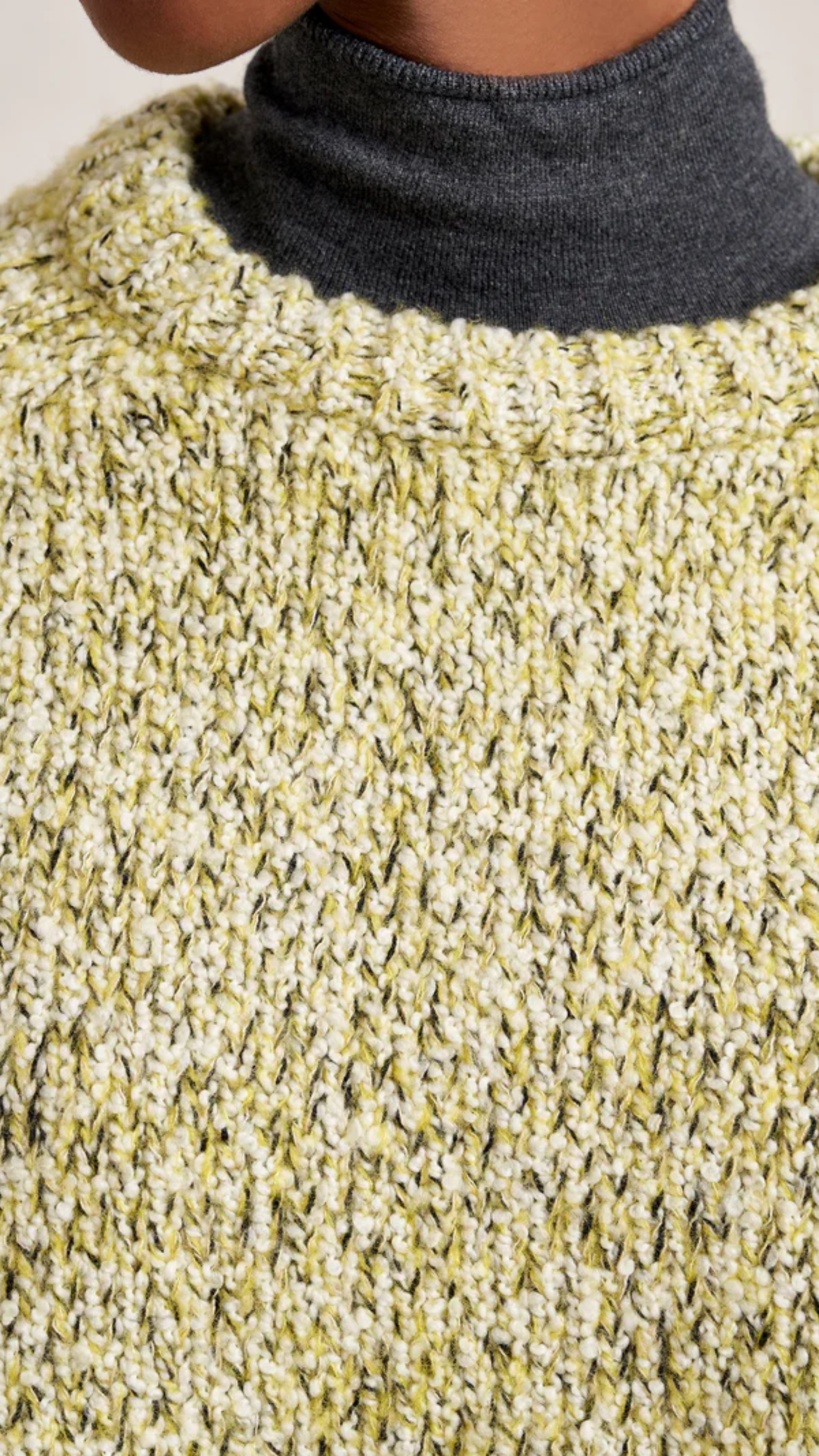 La Ligne Ezra Sweater in Marled Sunshine