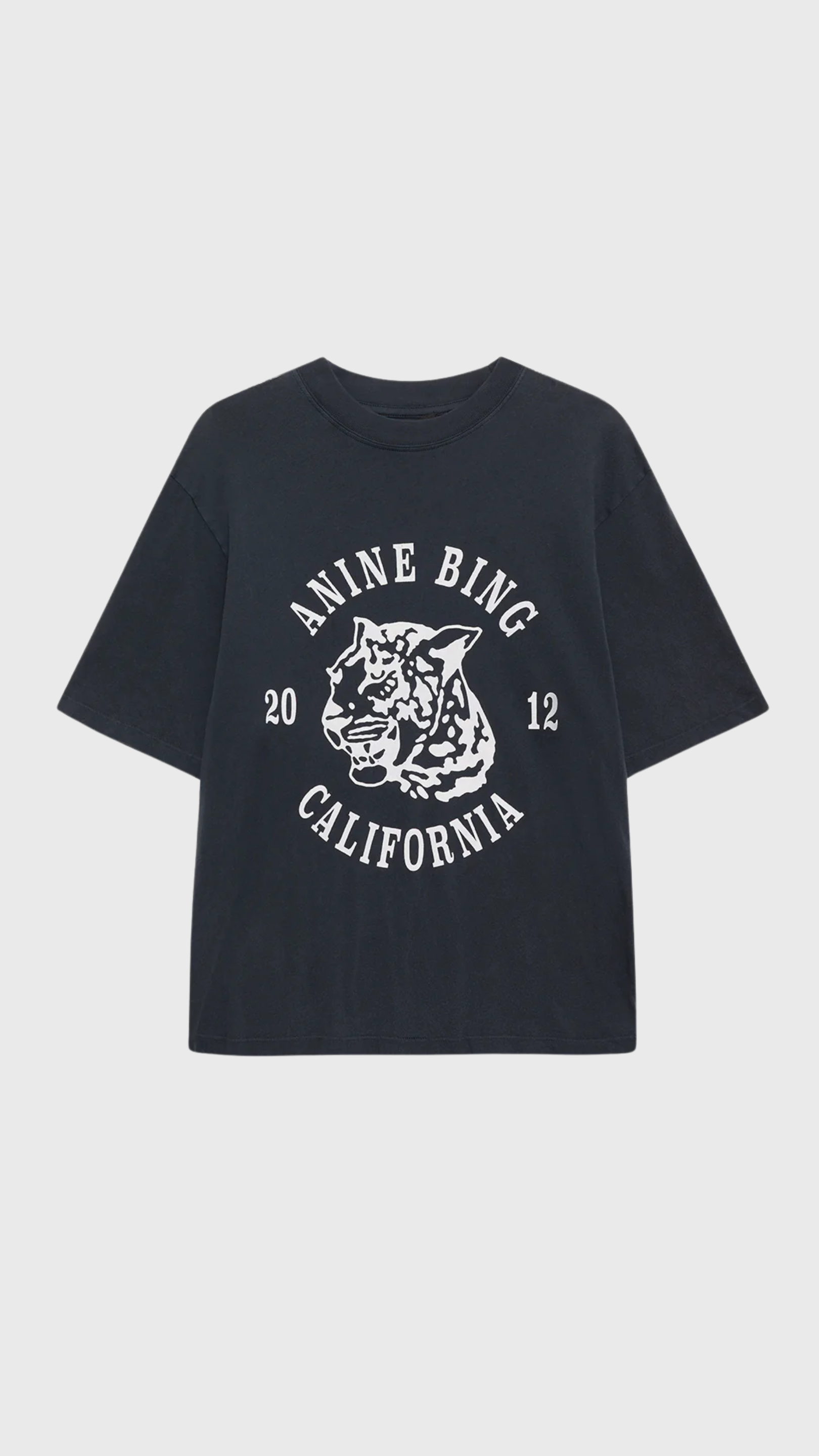 Anine Bing Avi Tee in Collegiate Leopard