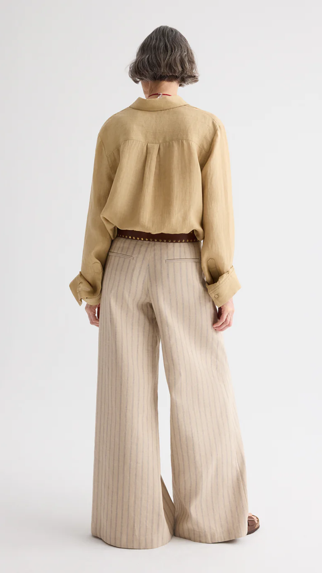 TWP Demie Pants in Ecru Multi