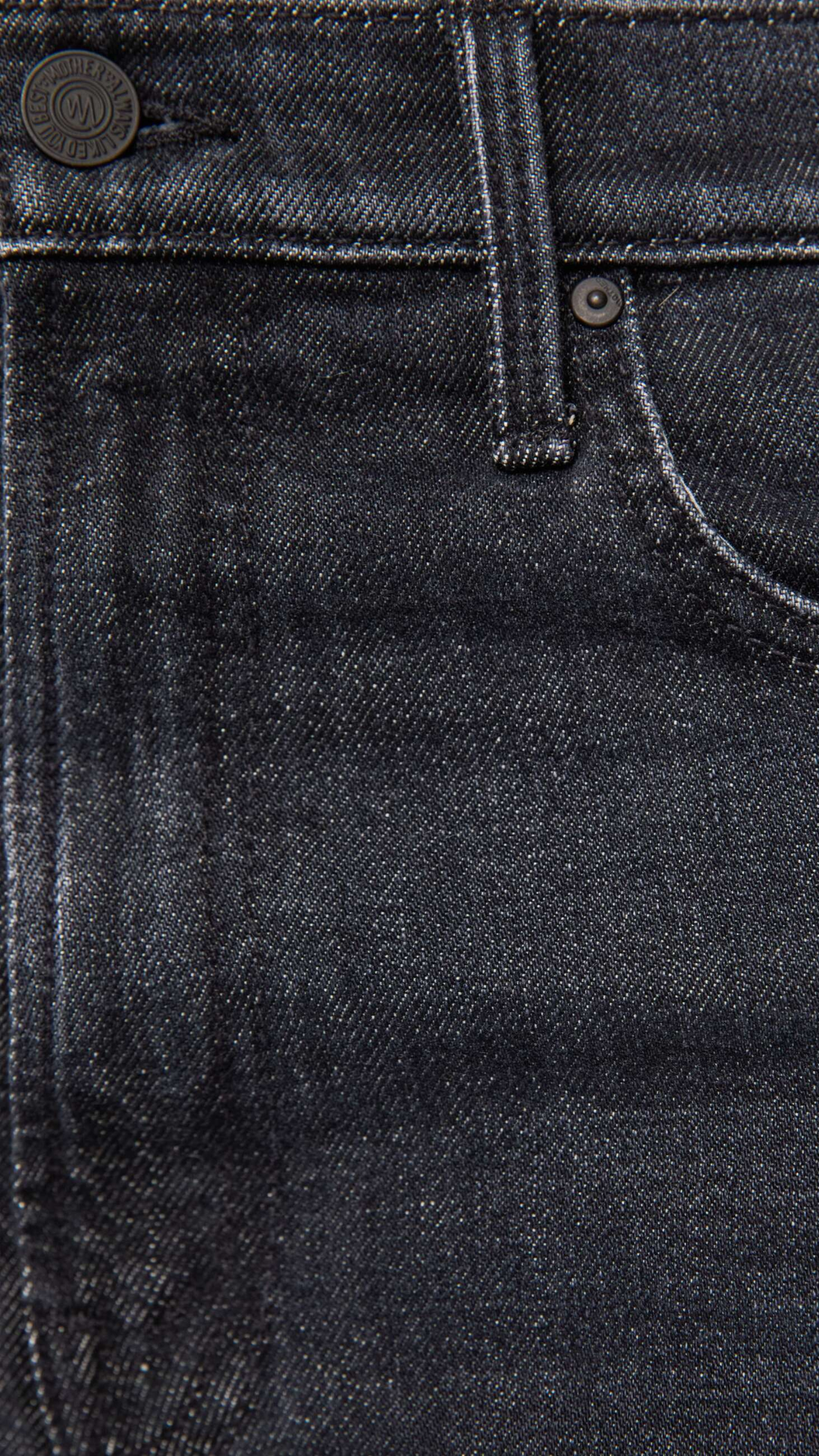 MOTHER The Rambler Zip Sneak Jean in Riding The Milkyway