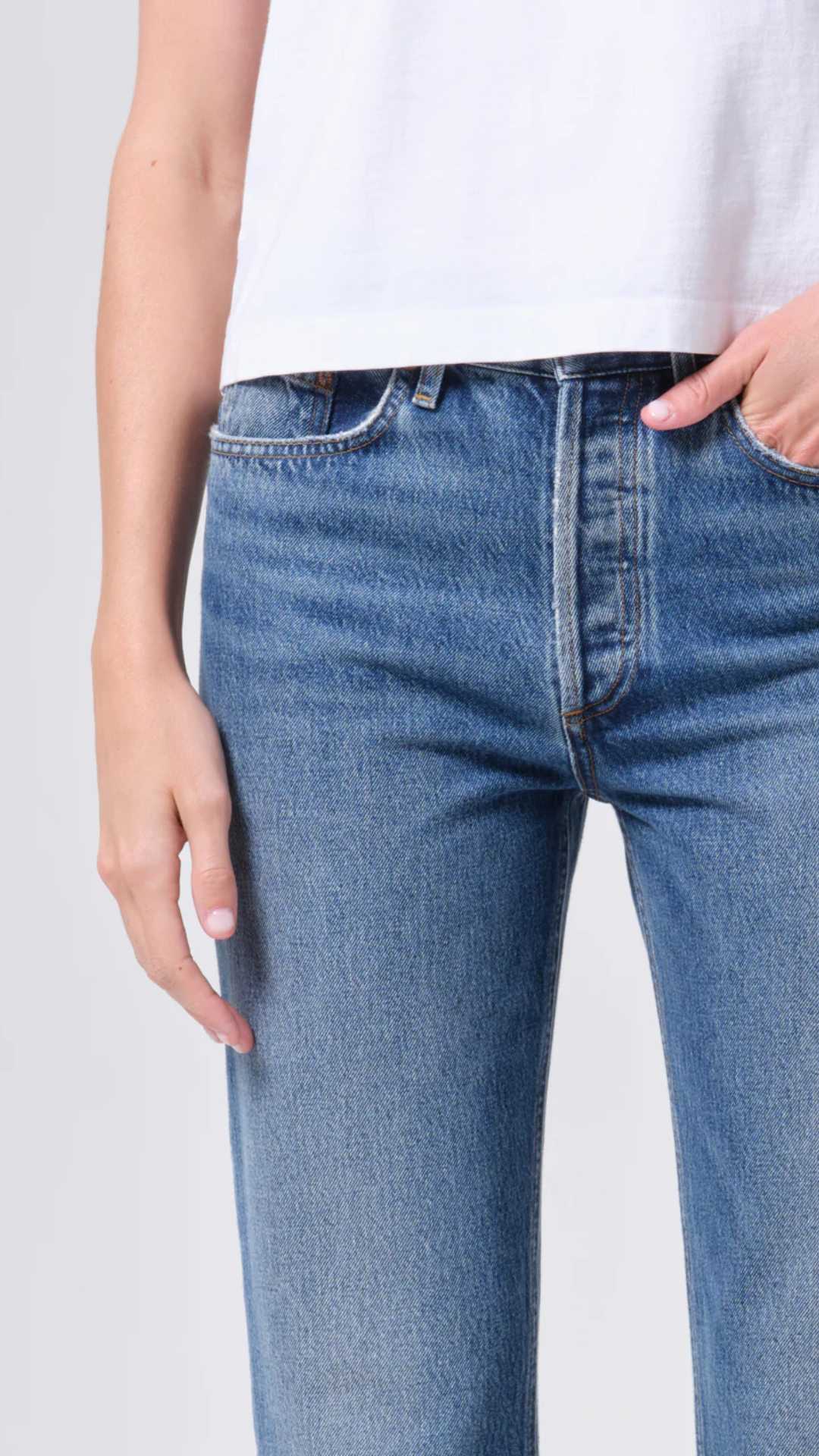 AGOLDE Lana Jean in Liberty