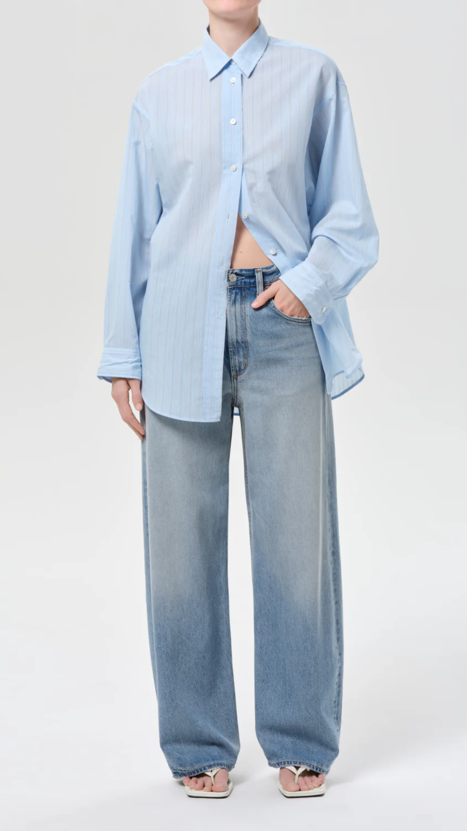 Agolde Low Curve Flyweight Jean in Reset