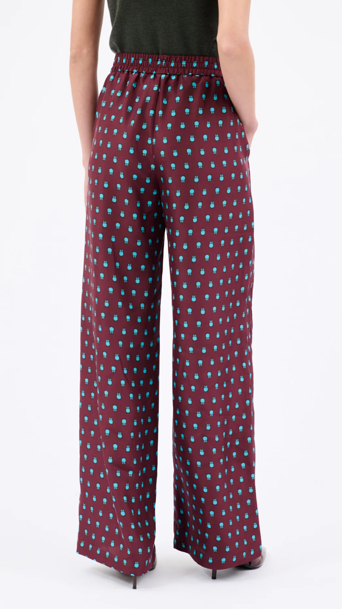 Odeeh Penguin Pants in Deep Purple