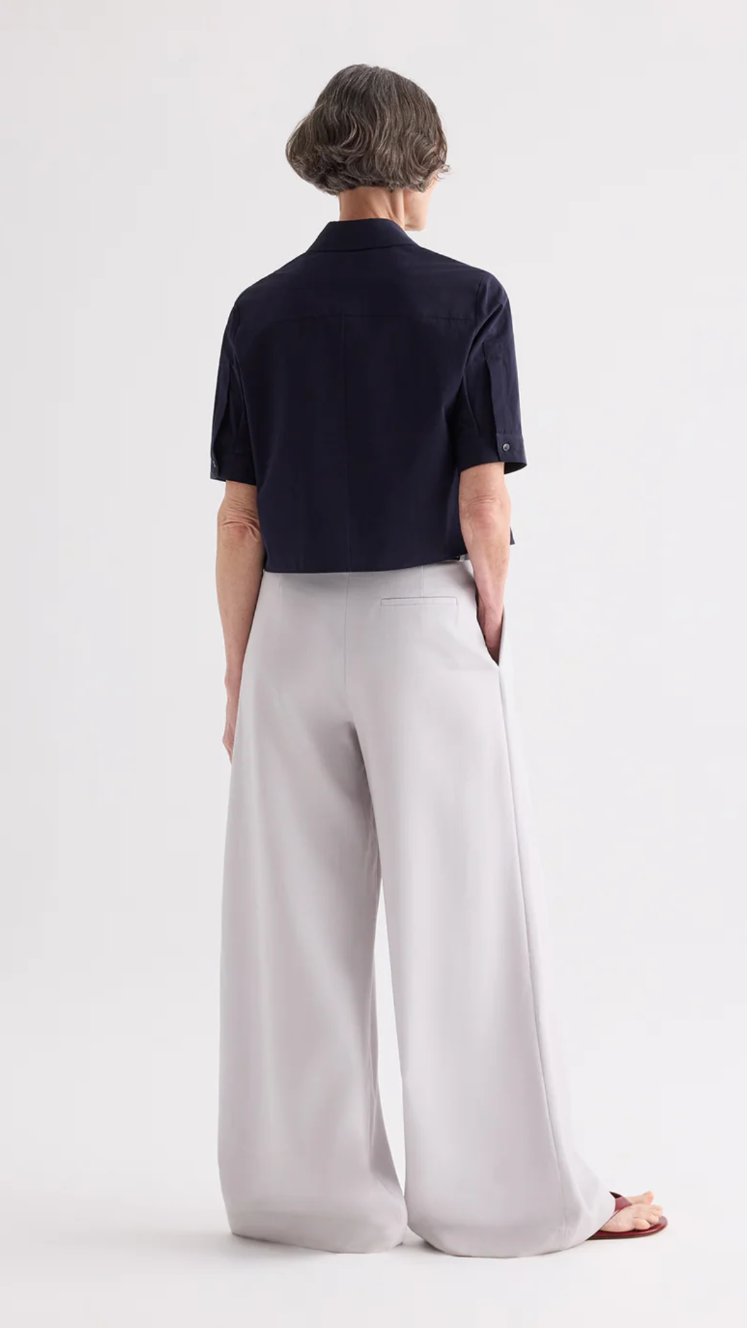 TWP Short Lived Placket Top