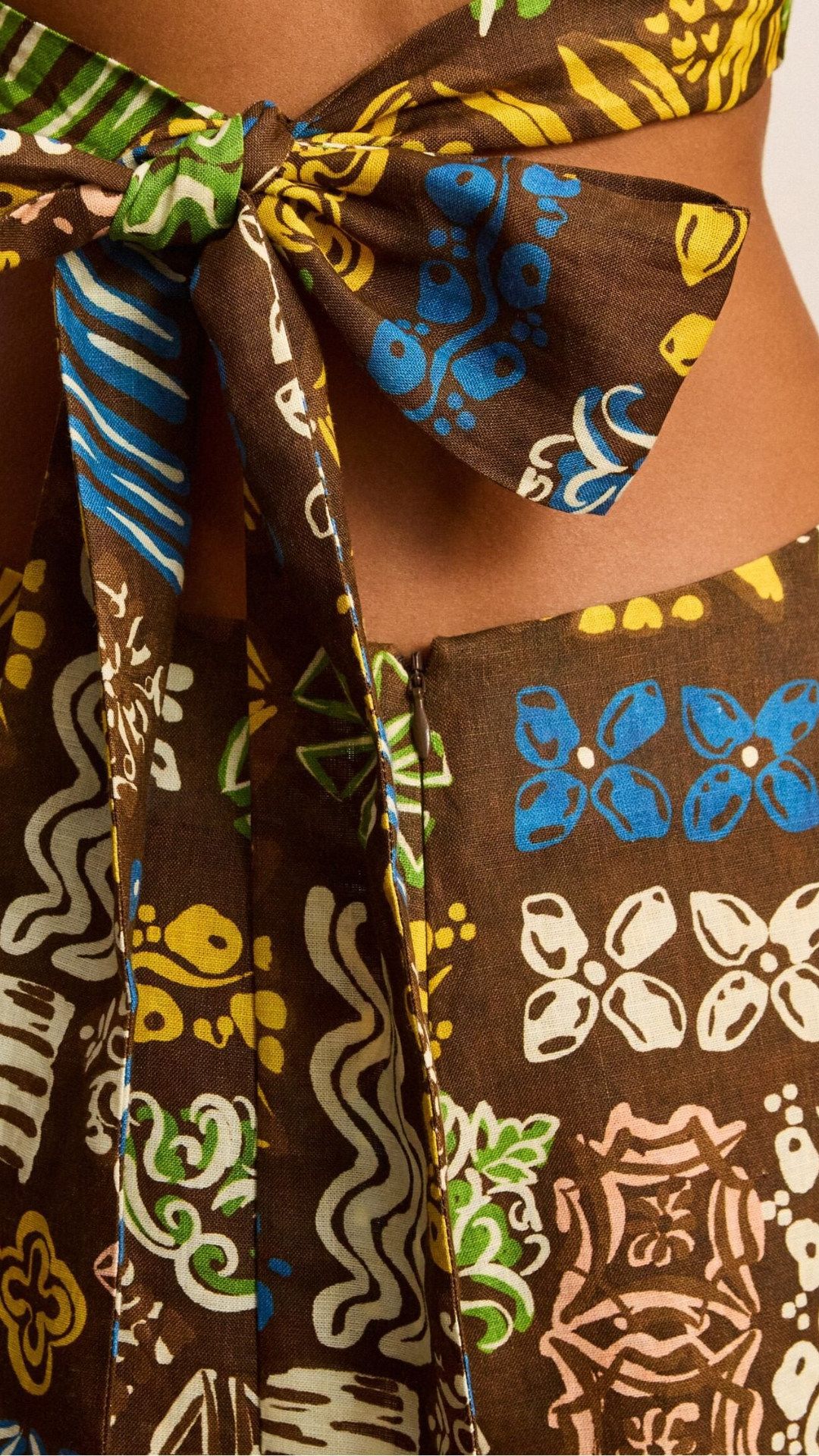 ALÉMAIS Minnie Midi Dress in Multi