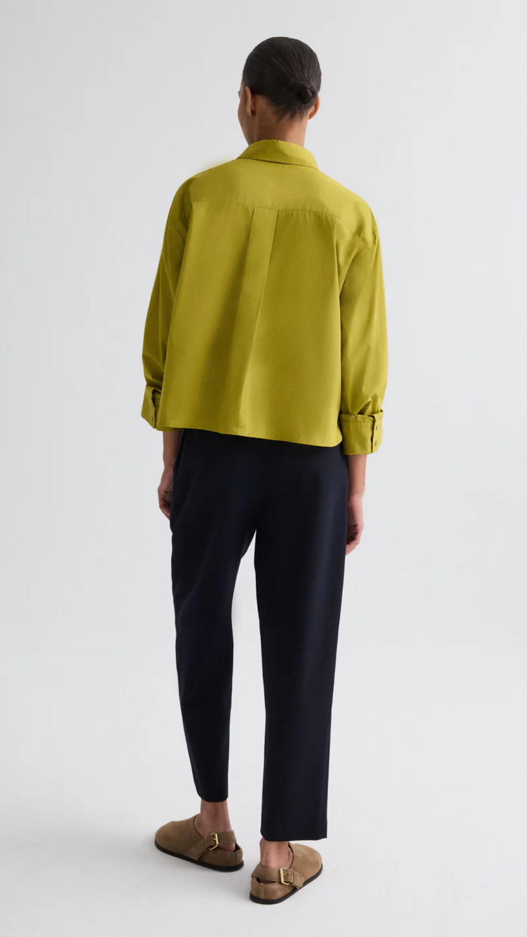 TWP J.D. Shirt in Avocado Oil