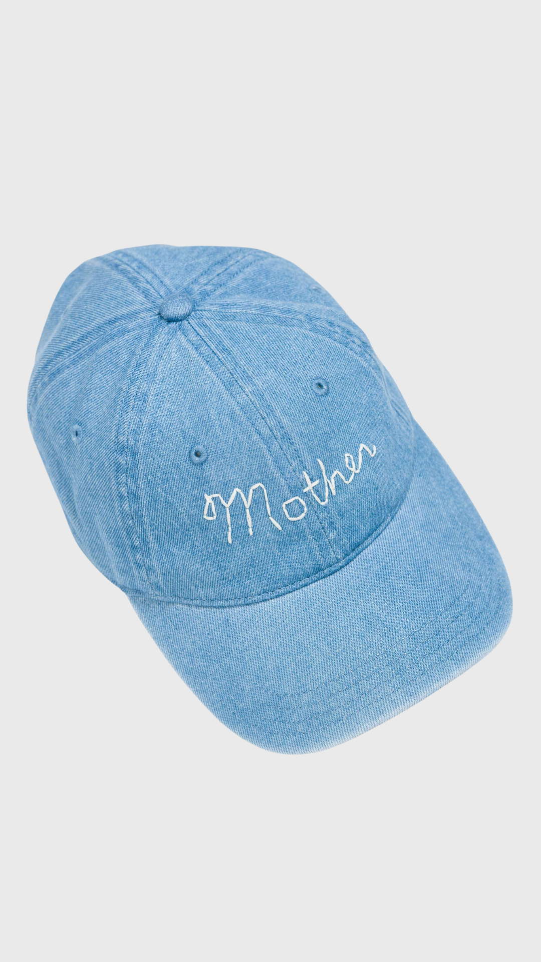 MOTHER Hats Off in Denim Baby Blue
