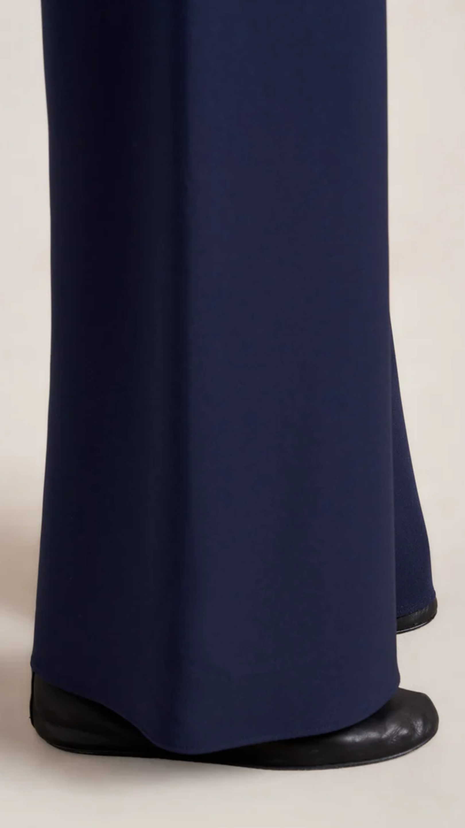 La Ligne Cotton Poplin Colby Pant in Navy
