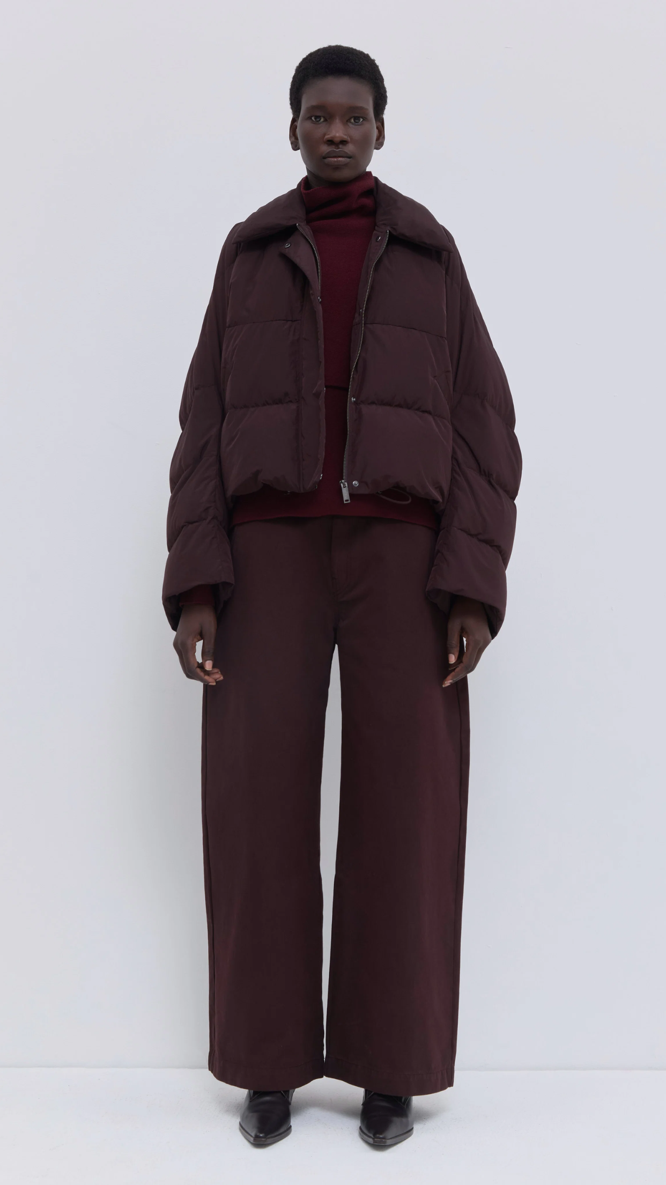 Christian Wijnants Jani Jacket in Plum
