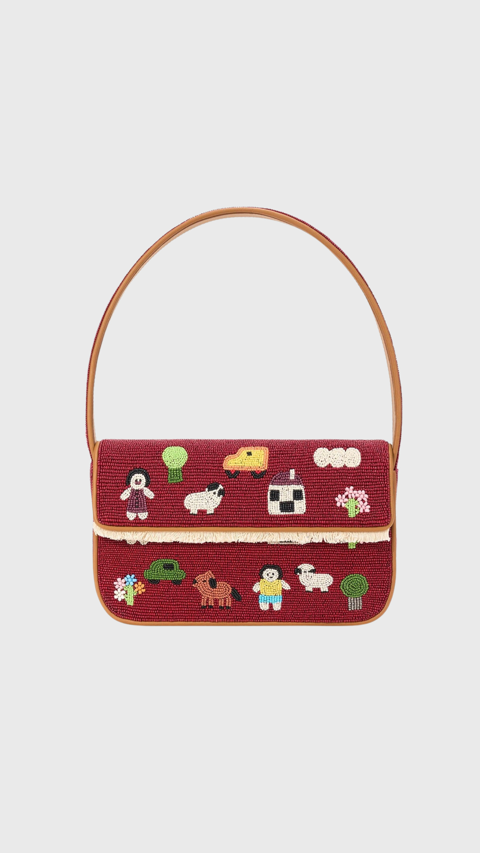 Staud Tommy Beaded Bag