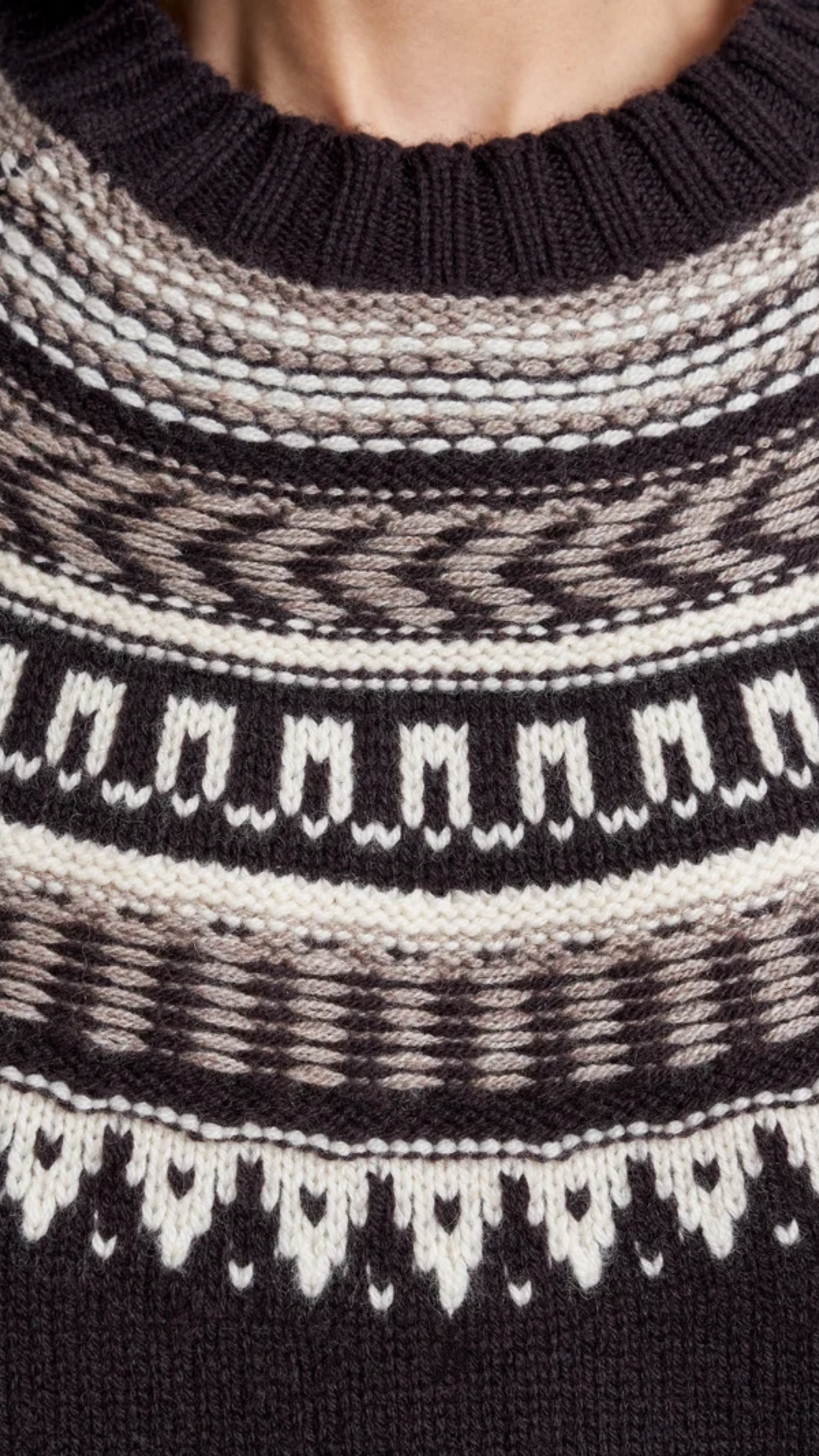 La Ligne Seymour Sweater in Chocolate Multi