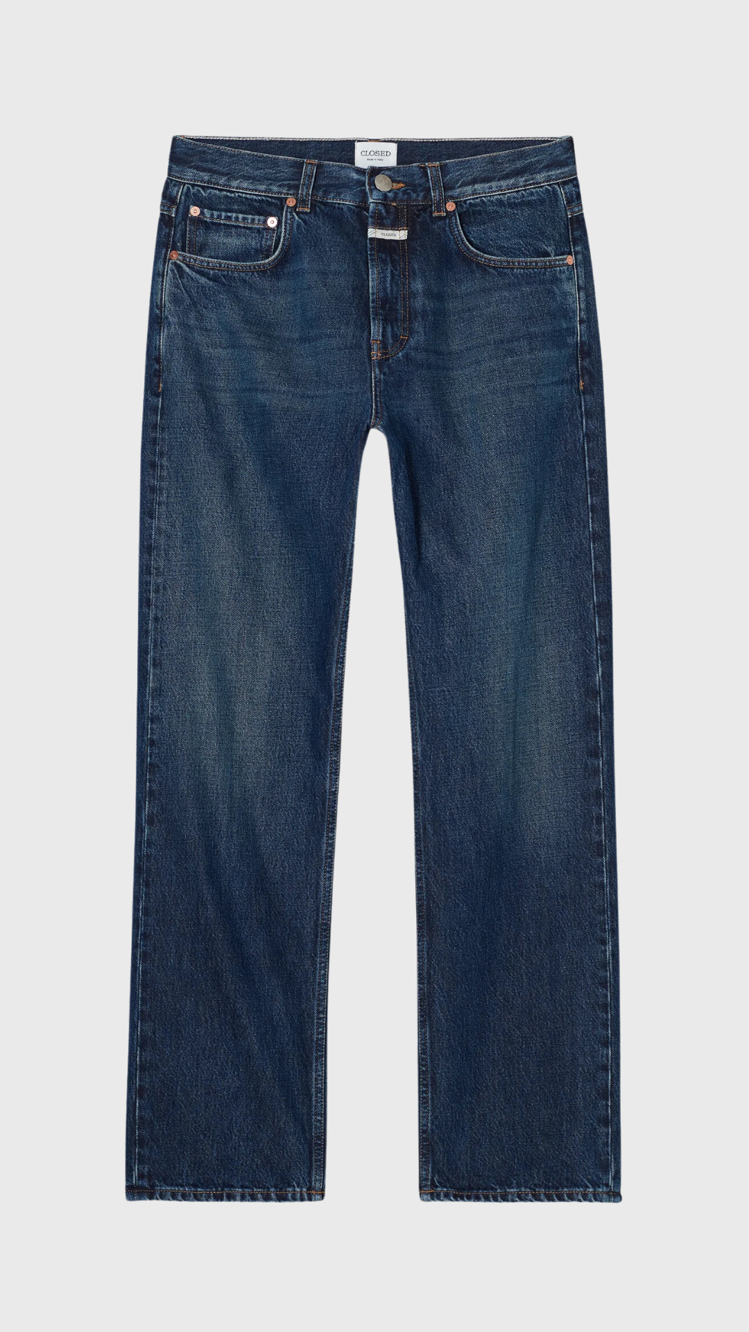 Closed Jonta Jean in Dark Blue