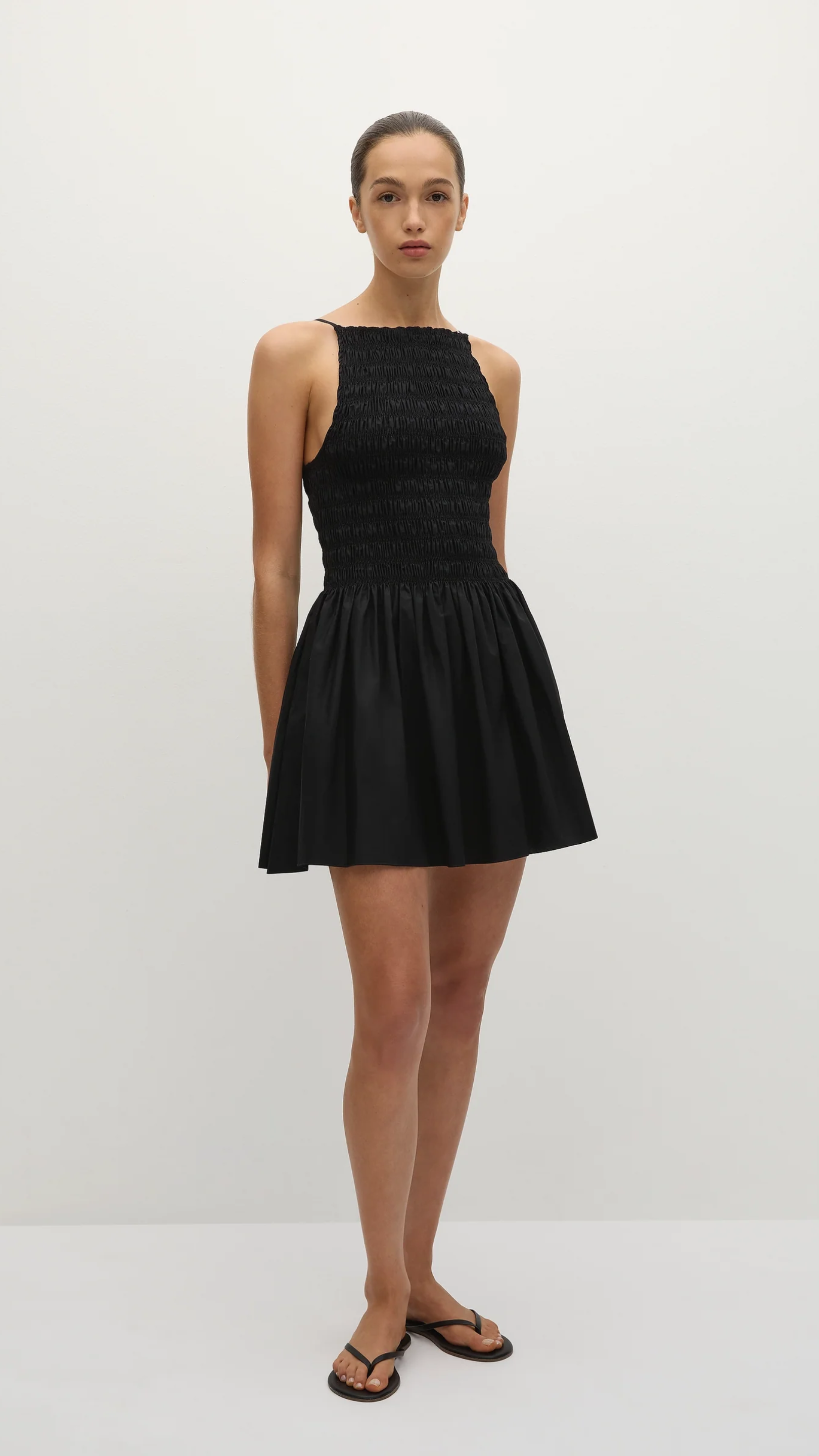 Faithfull Myah Mini Dress in Black