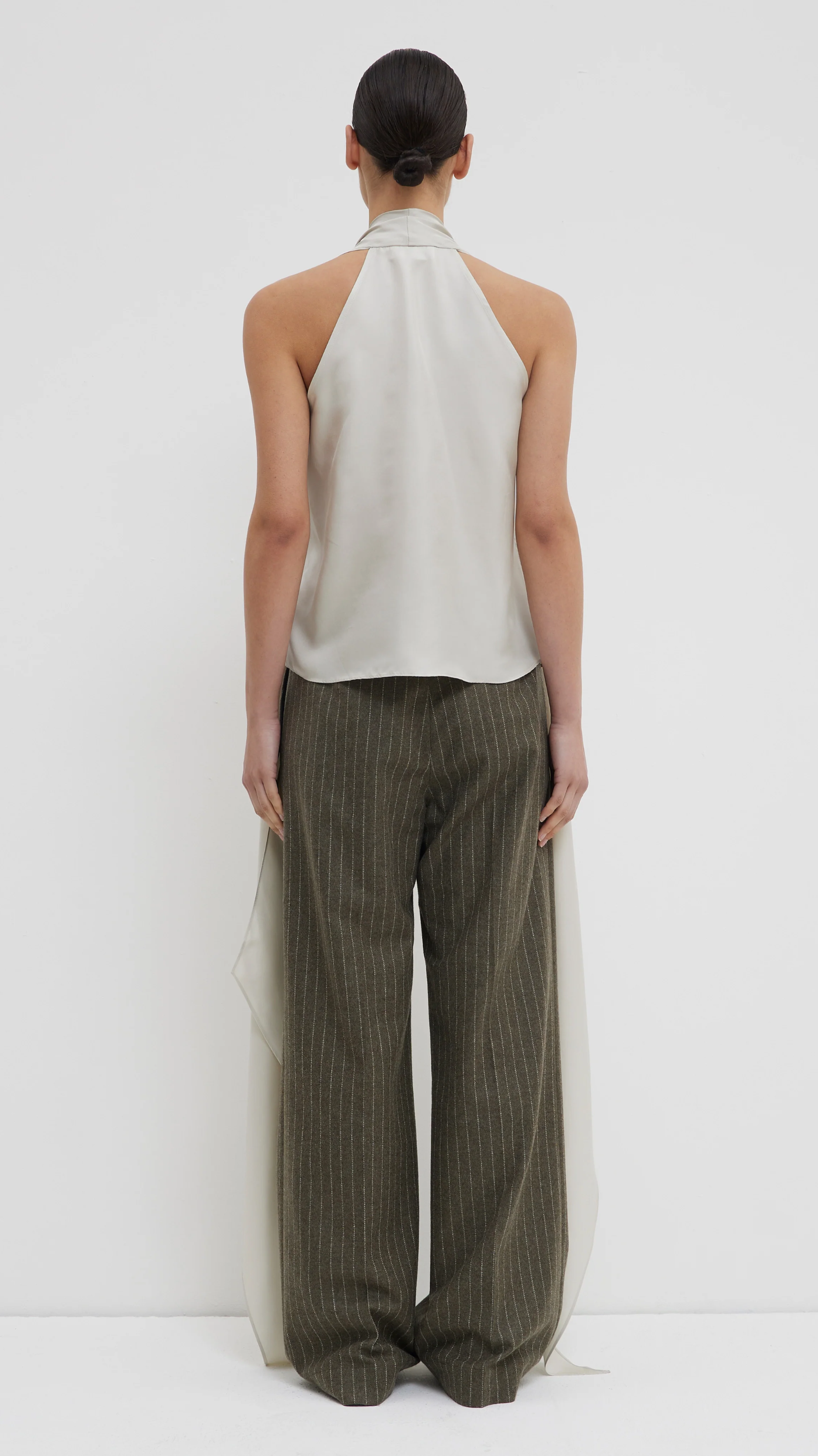 Christian Wijnants Trini Top in Cement