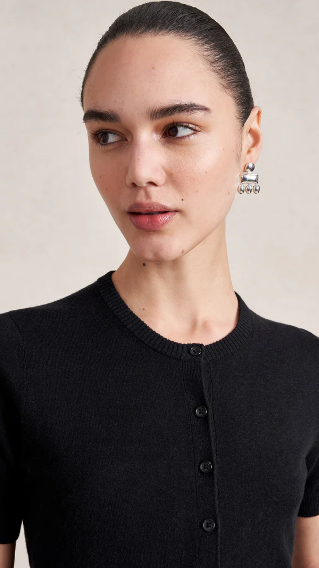La Ligne Alex Cardigan in Black