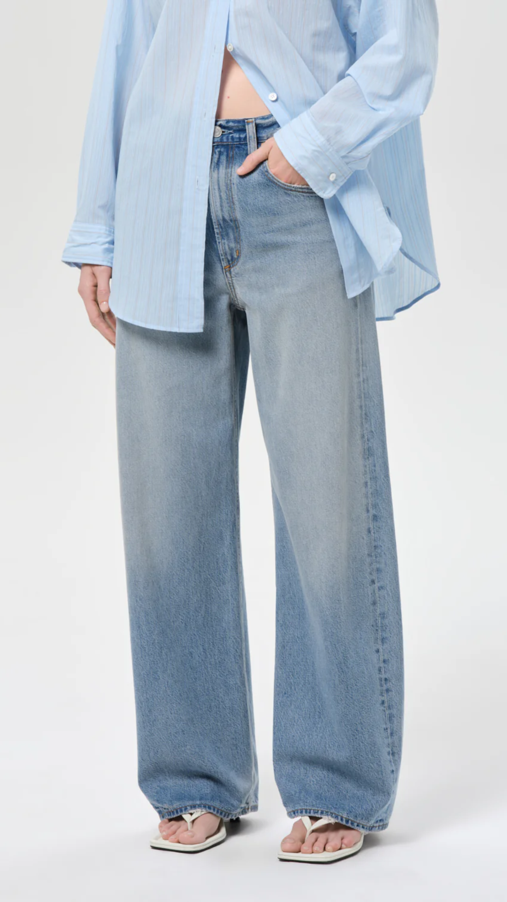 Agolde Low Curve Flyweight Jean in Reset
