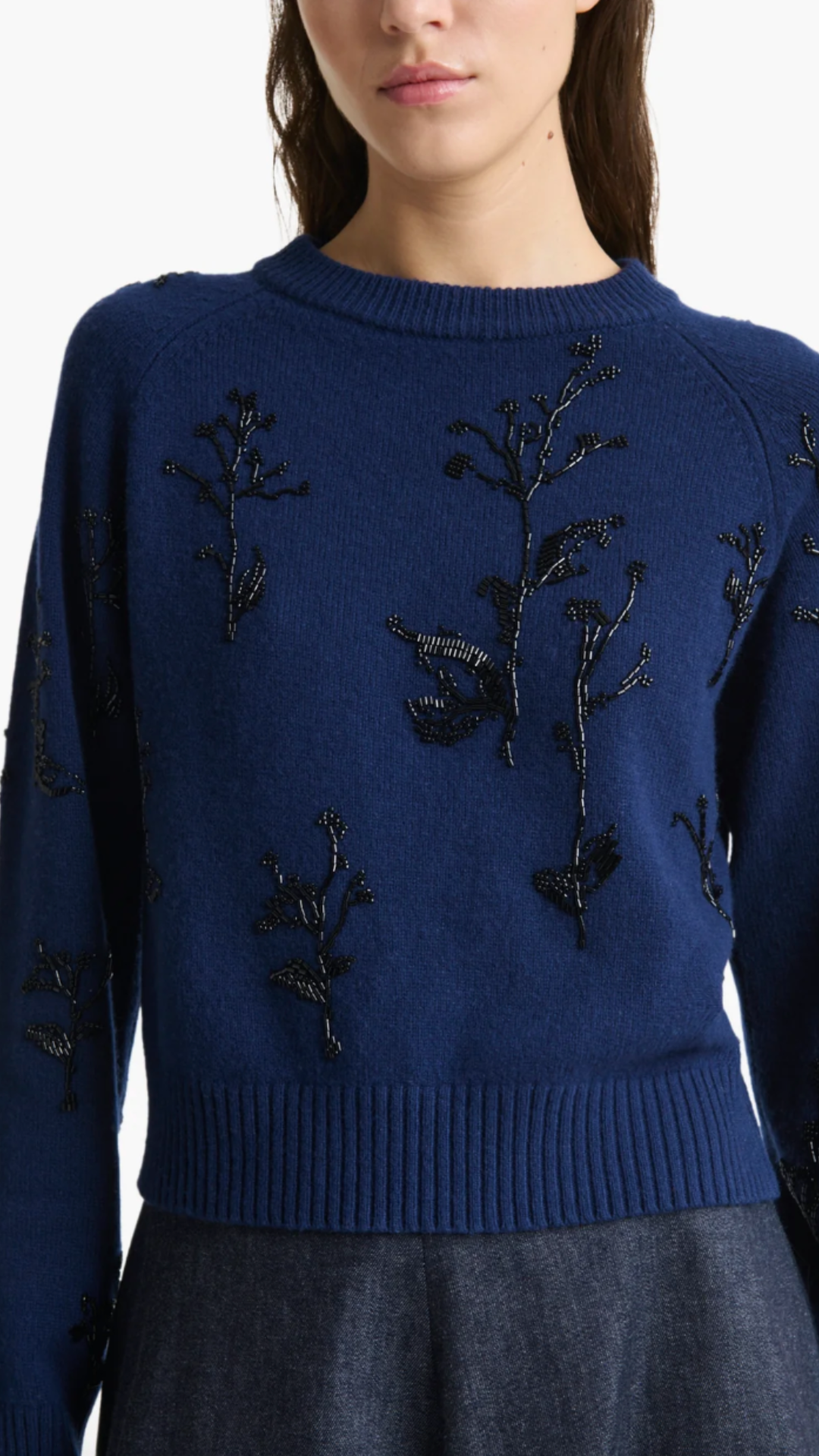 Altuzarra Paulie Sweater in Navy